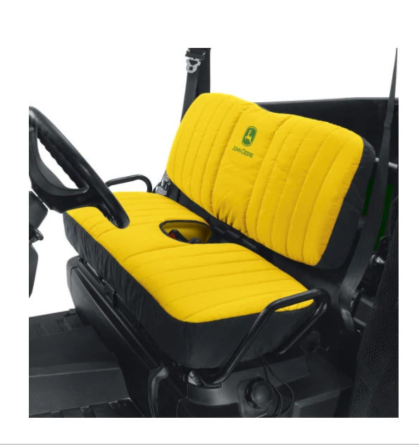 "Yellow Mid Size Bench Seat Cover"