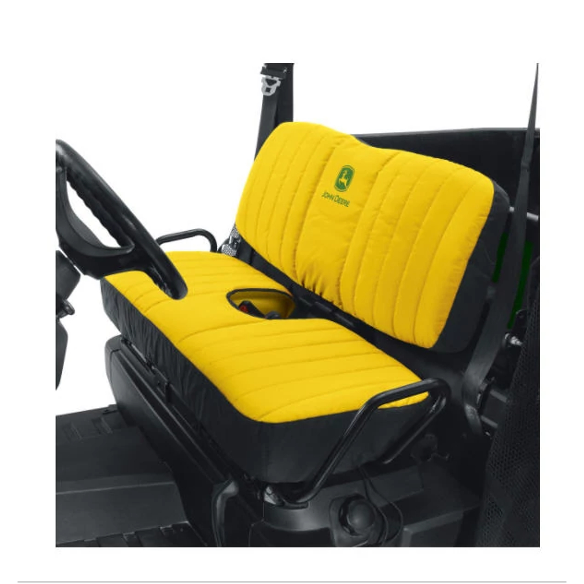 "Yellow Mid Size Bench Seat Cover"