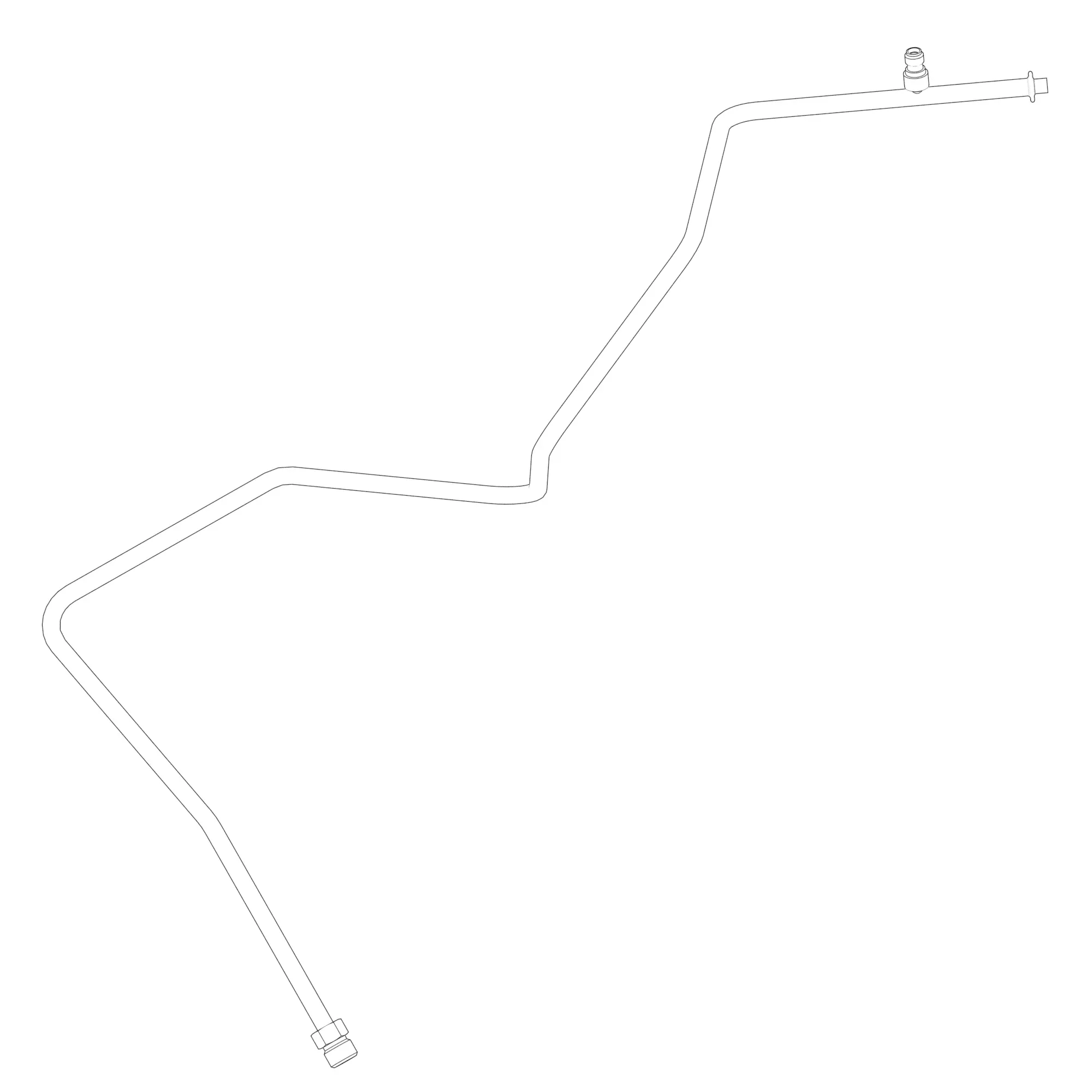 John Deere Refrigerant Hose - AT493151