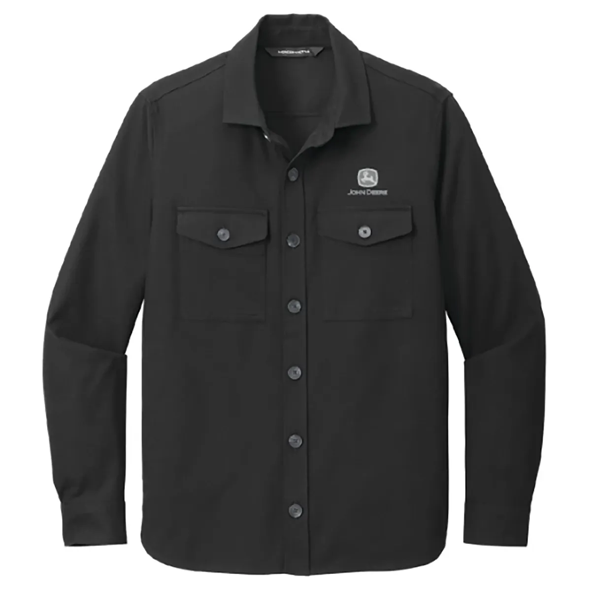 Long Sleeve Twill Overshirt