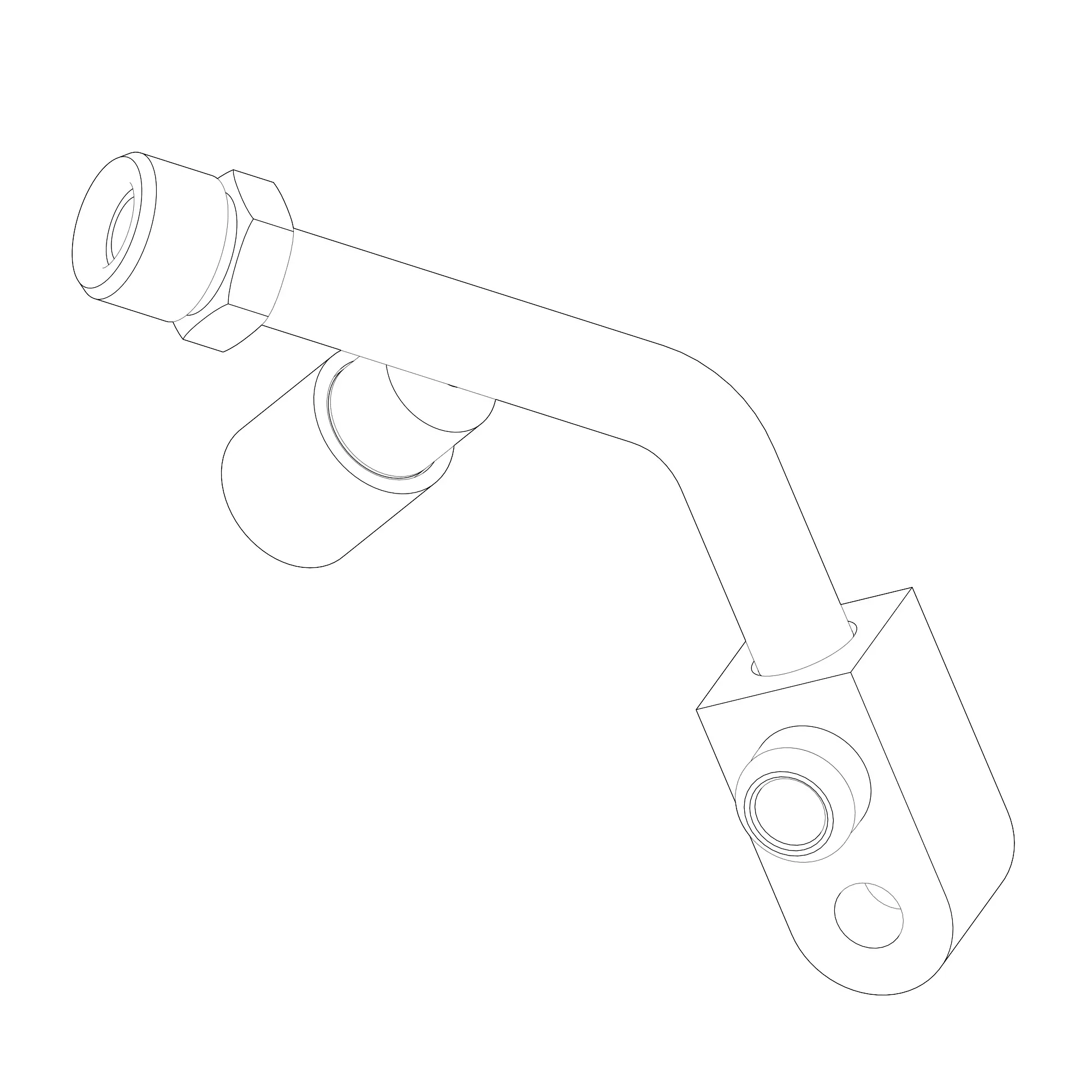 John Deere Compressor Discharge Hose - AT445085