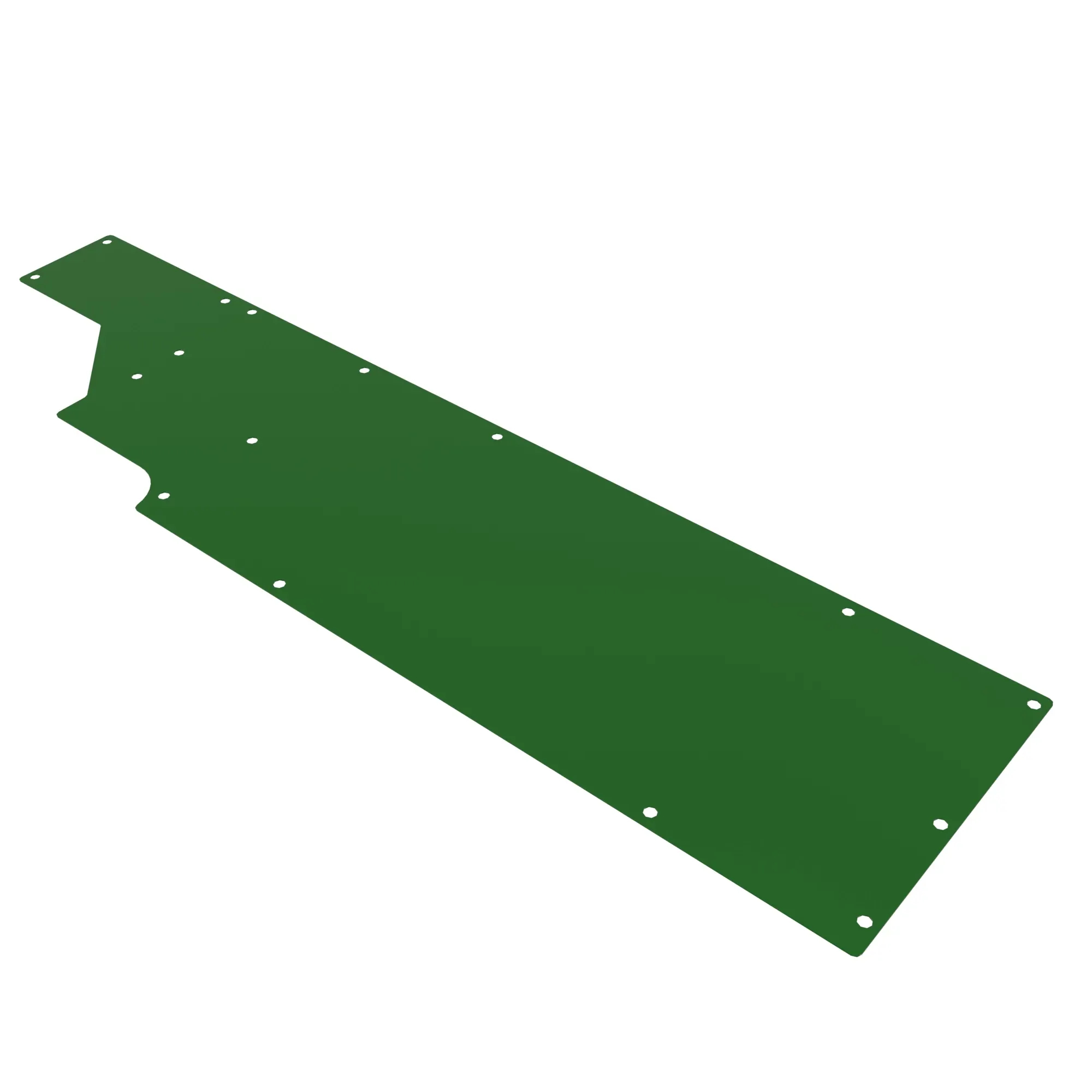 John Deere Left Side Hood Panel - N378210