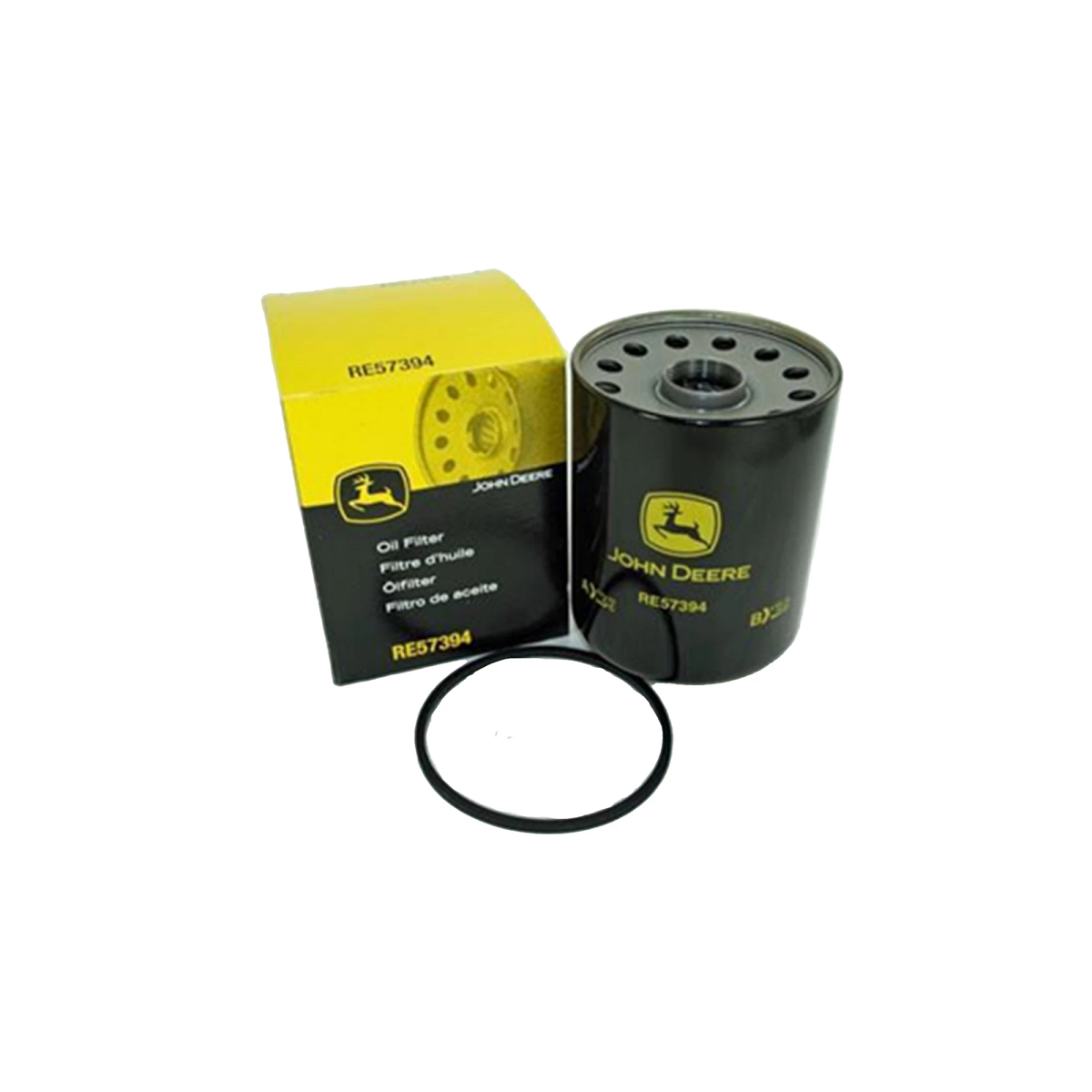 John Deere Engine Oil Filter with Packing - RE57394