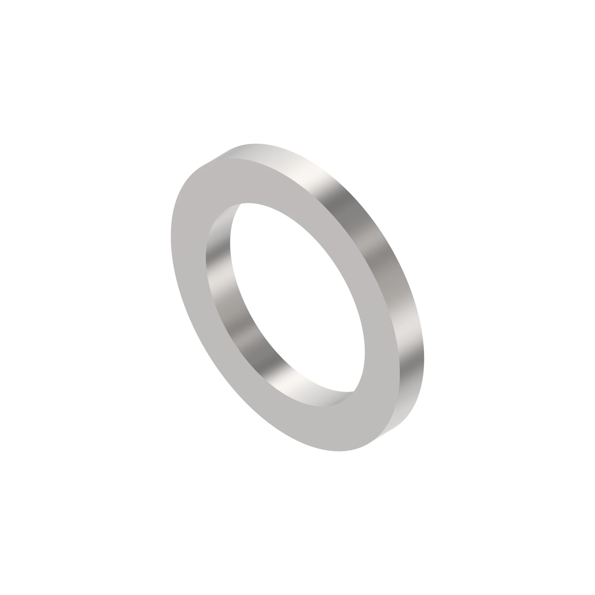 WASHER, METALLIC, ROUND HOLE