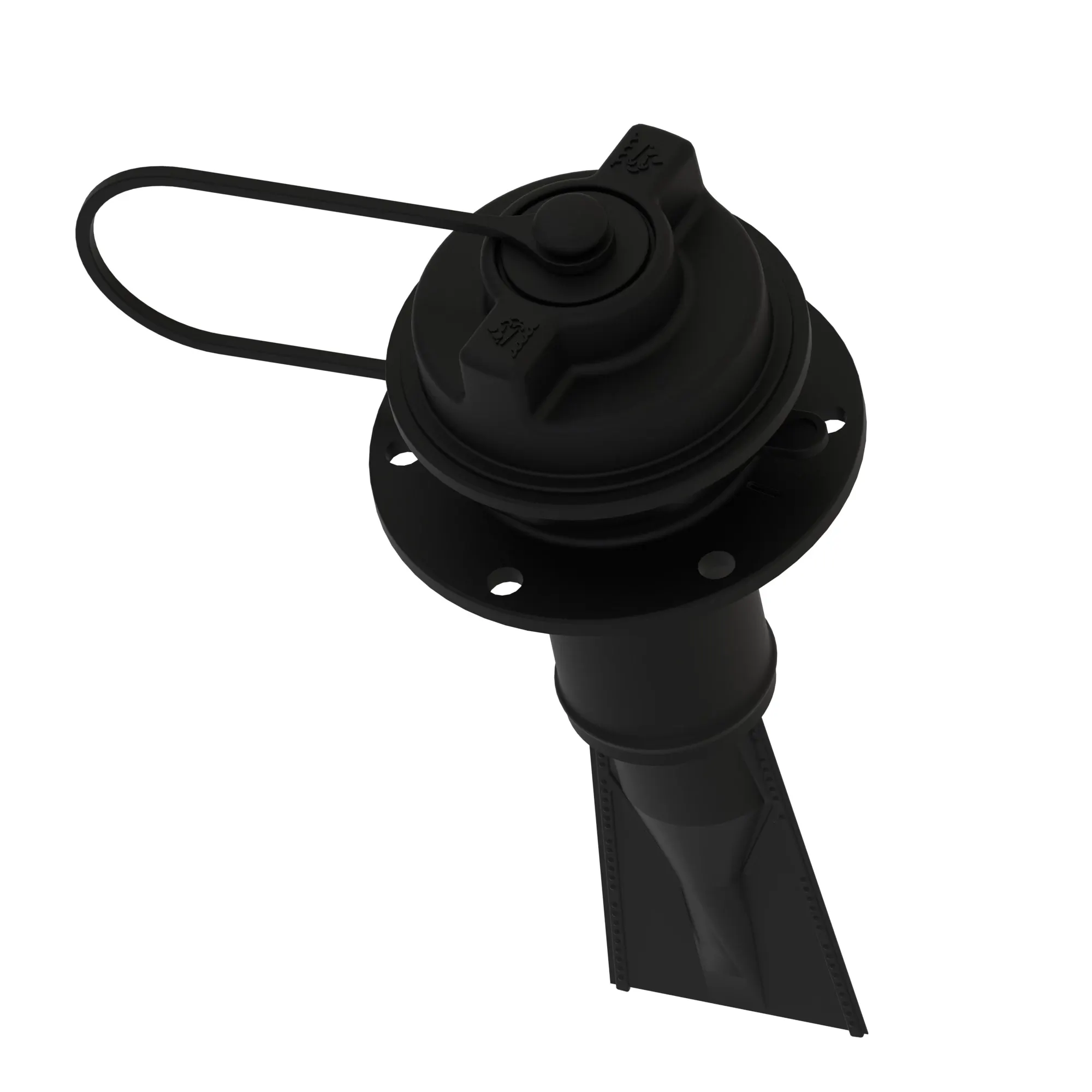 DEF Cap & Adapter Assembly, Non-Locking, Bolt On, 180um Strainer