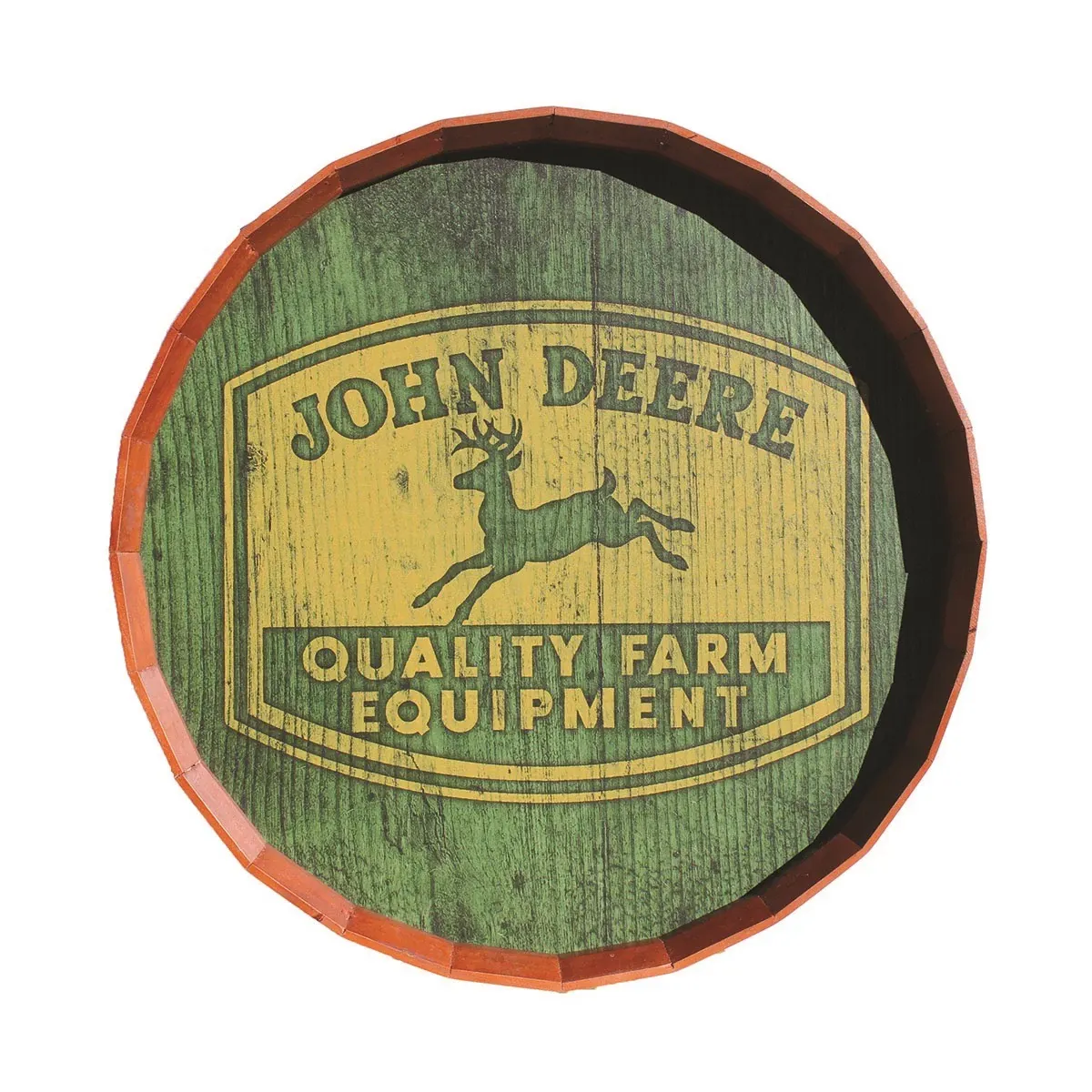 24" Wooden Sign Green Quality Farm