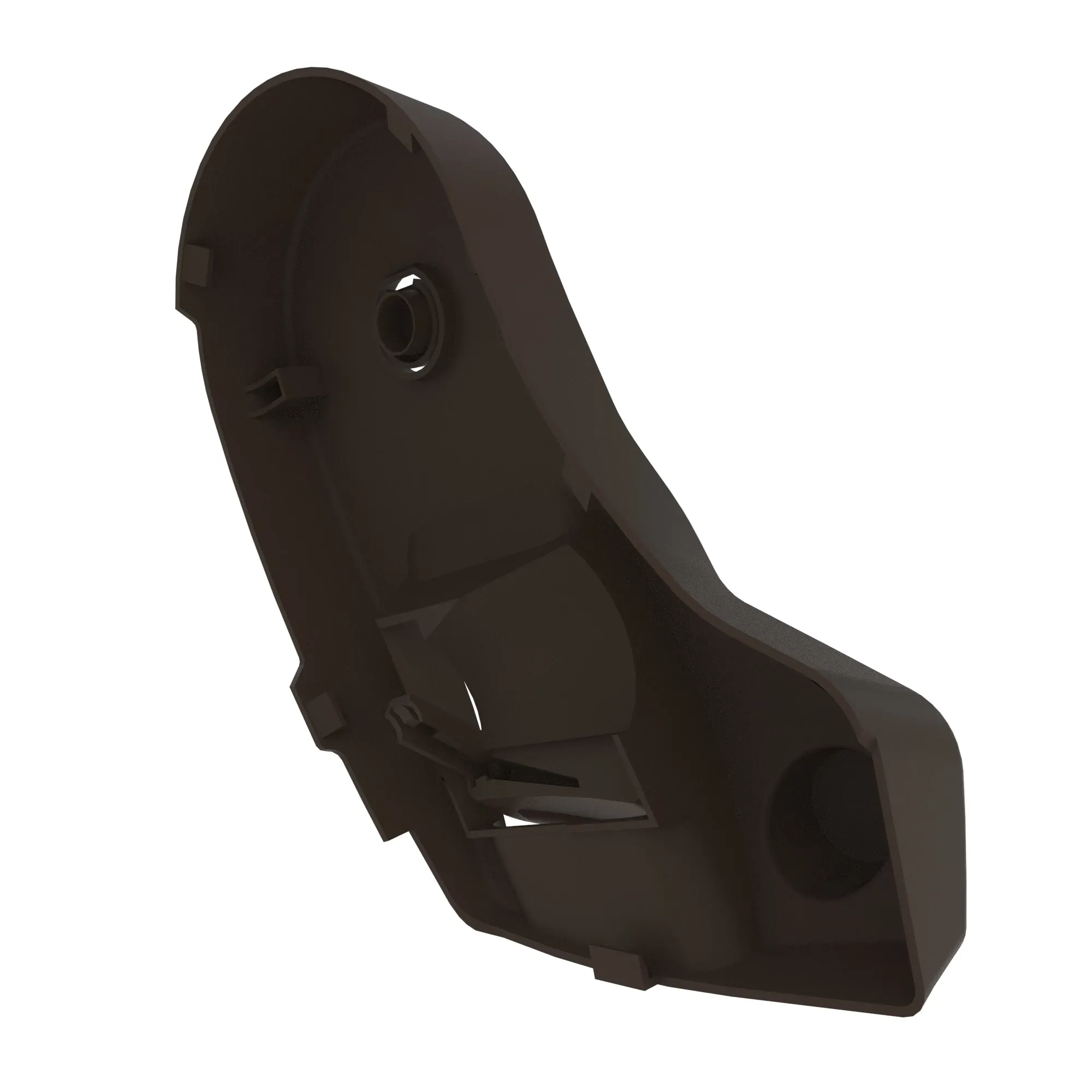 John Deere Left Side Deep Brown Shield - L167236