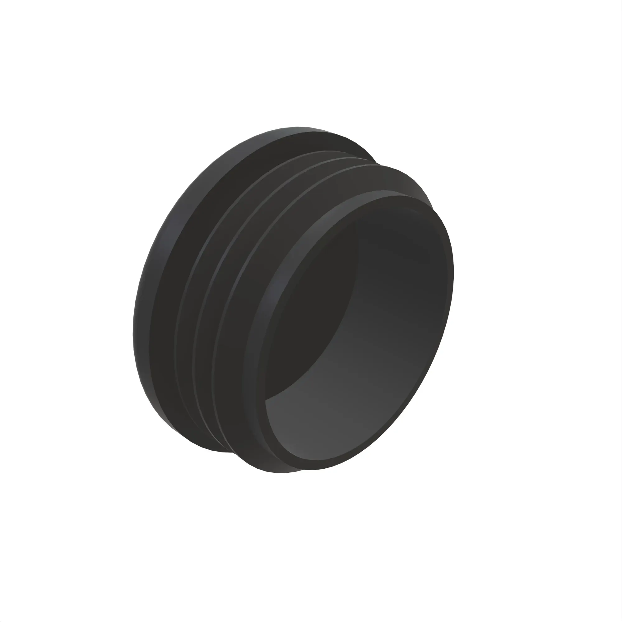 ACCY CAPLUGS CCF CAP BLK PLSTC