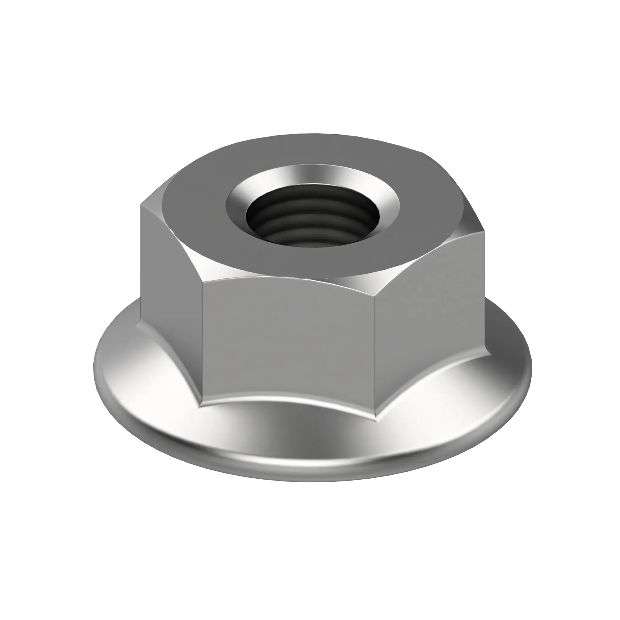 FLANGE NUT, HEXAGON