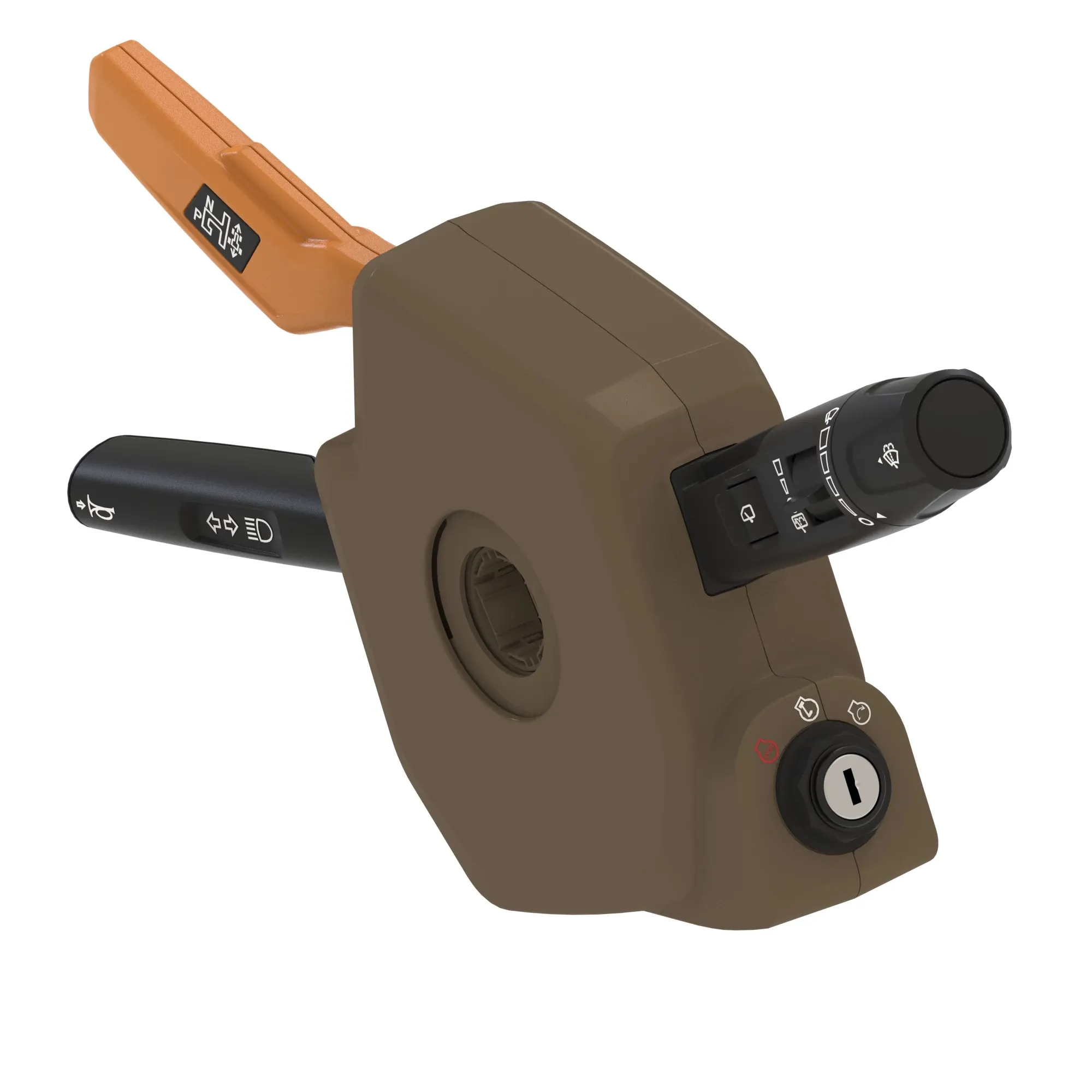 LHR PST, THREE WIPERS, IGNITION SWITCH, STEERING COLUMN CONTROLS