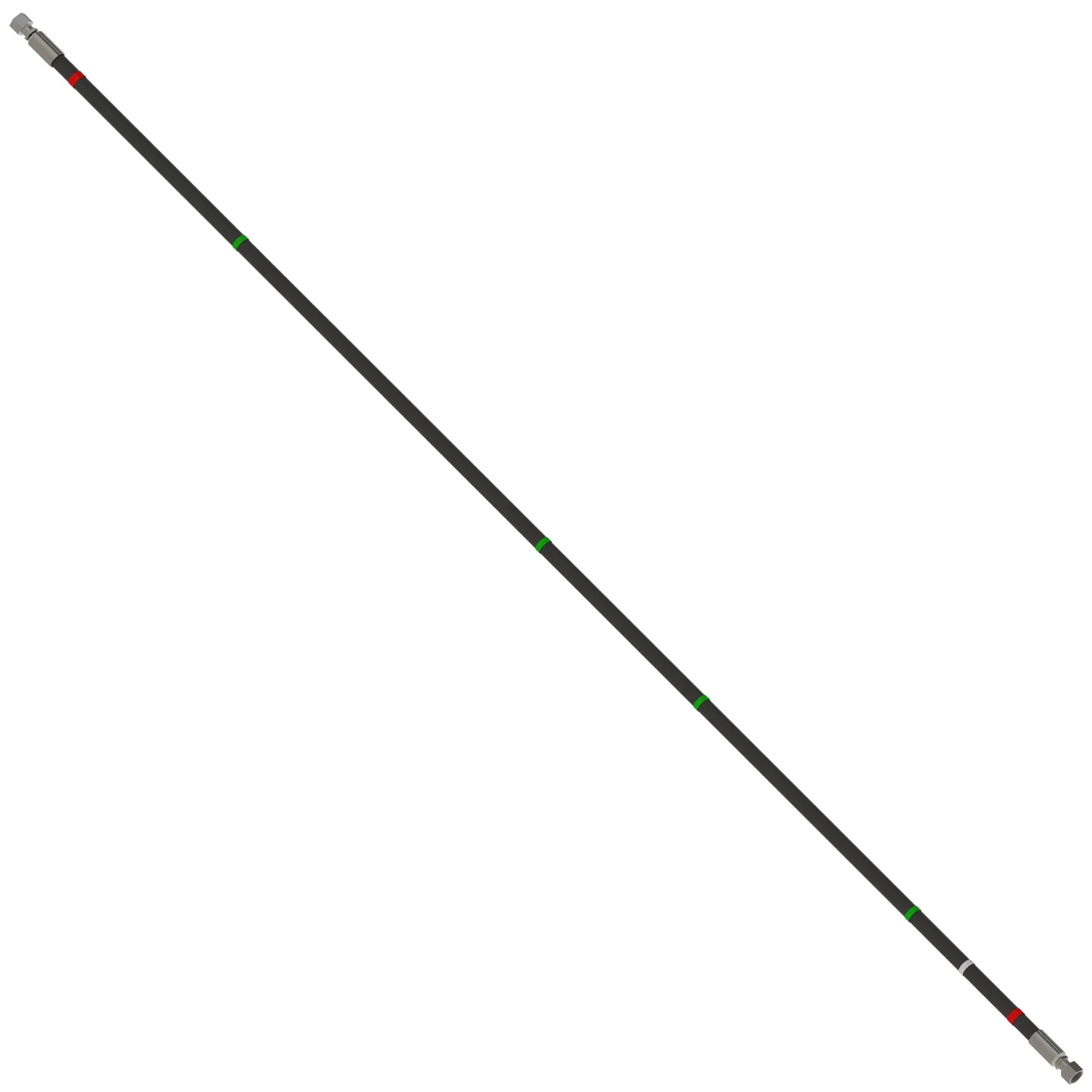 John Deere Reverse Rear Hydro Propel Fabricated Hydraulic Hose - AN402182