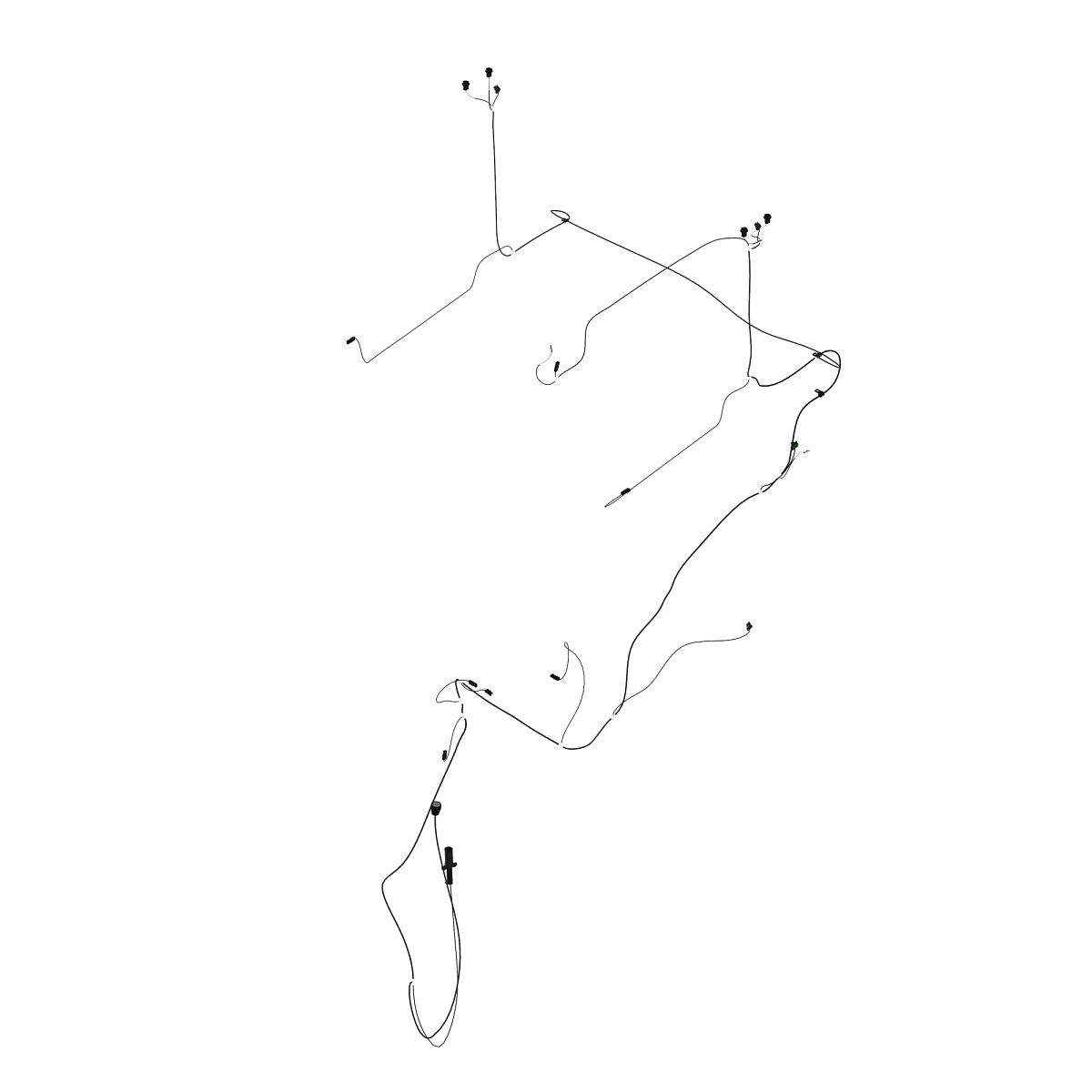 Wiring Harness, 468-568 Baler