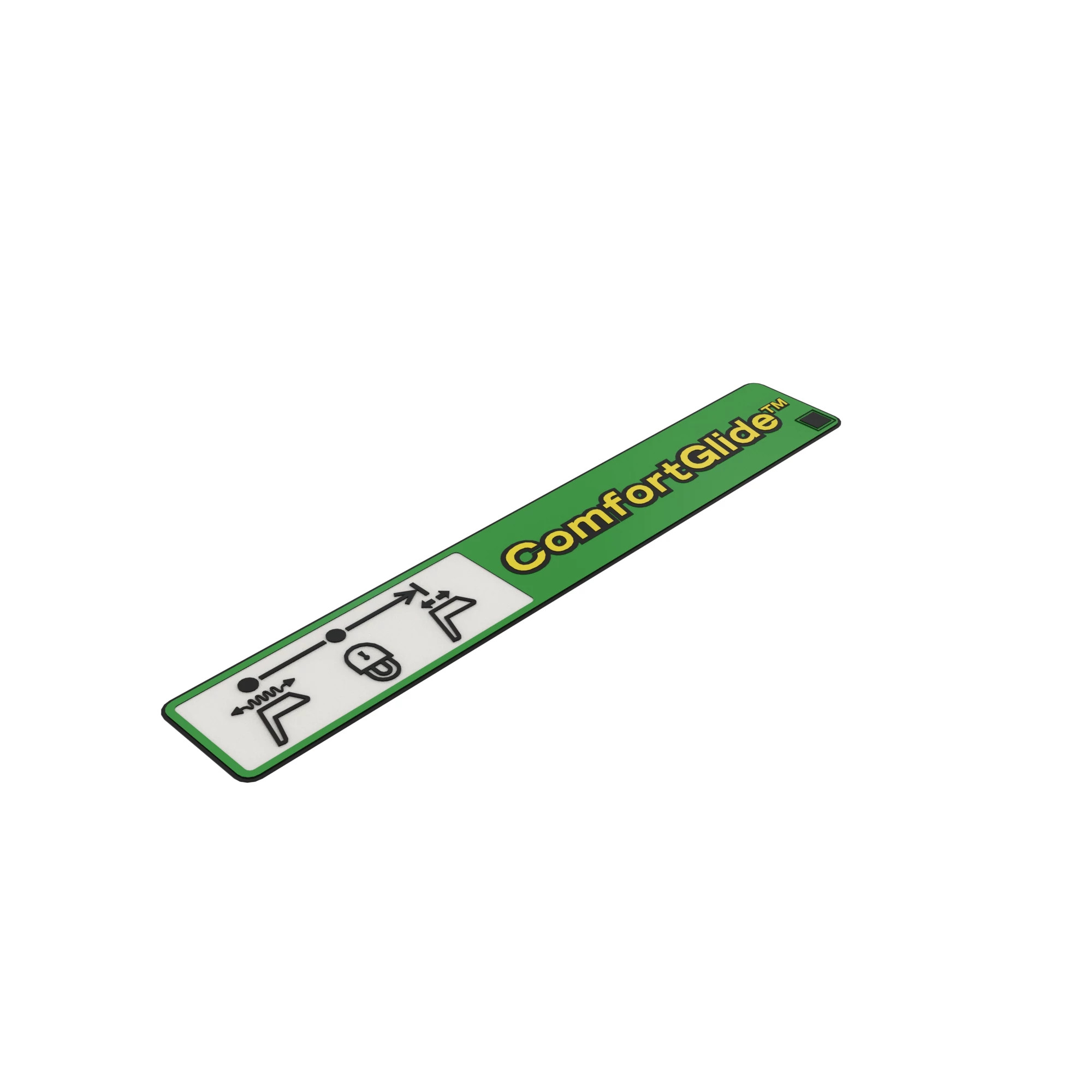 John Deere ComfortGlide™ System Label - UC20400