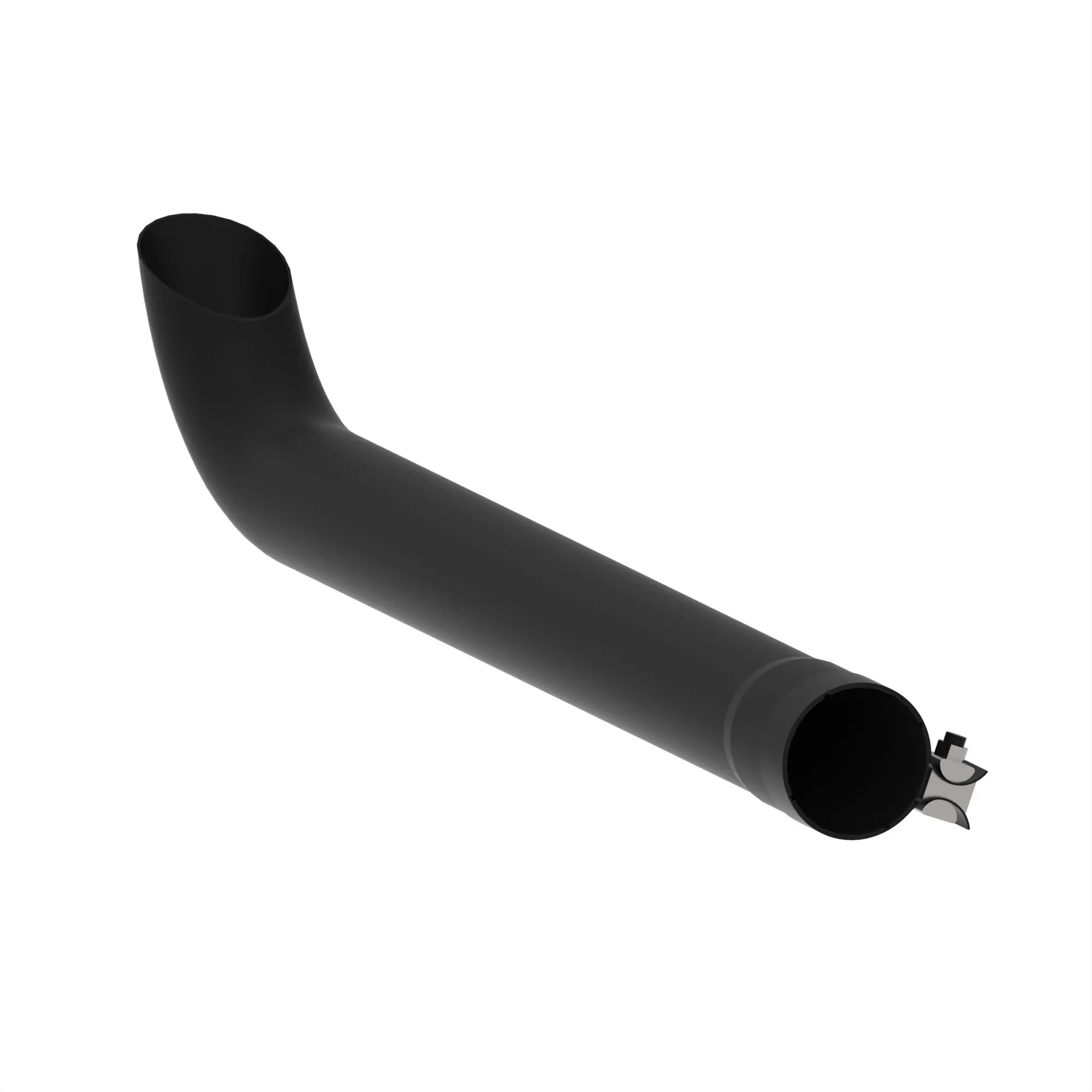 EXTENSION,  (CHROME) EXHAUST W/CLAM