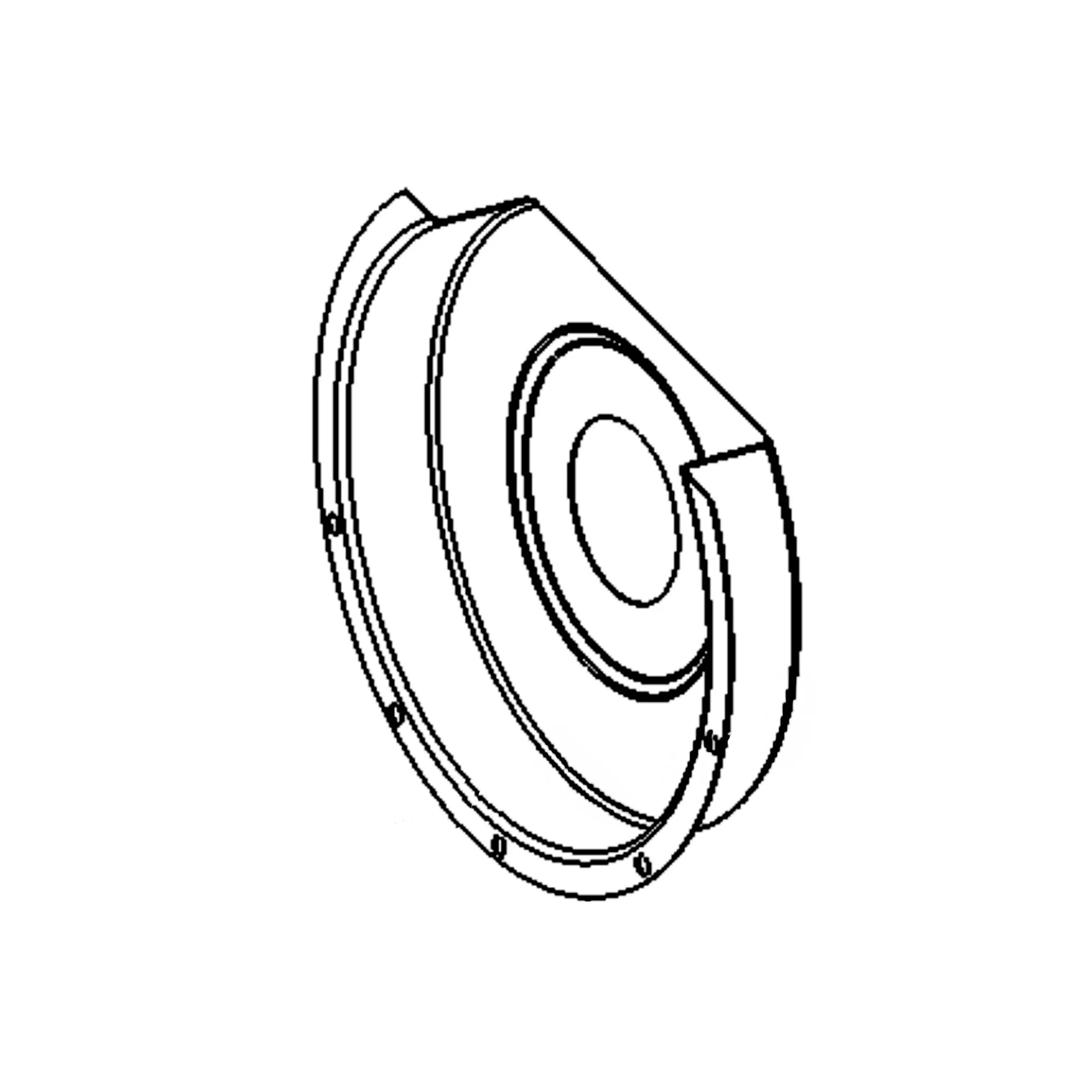 John Deere Baffle Plate Shroud - T173812
