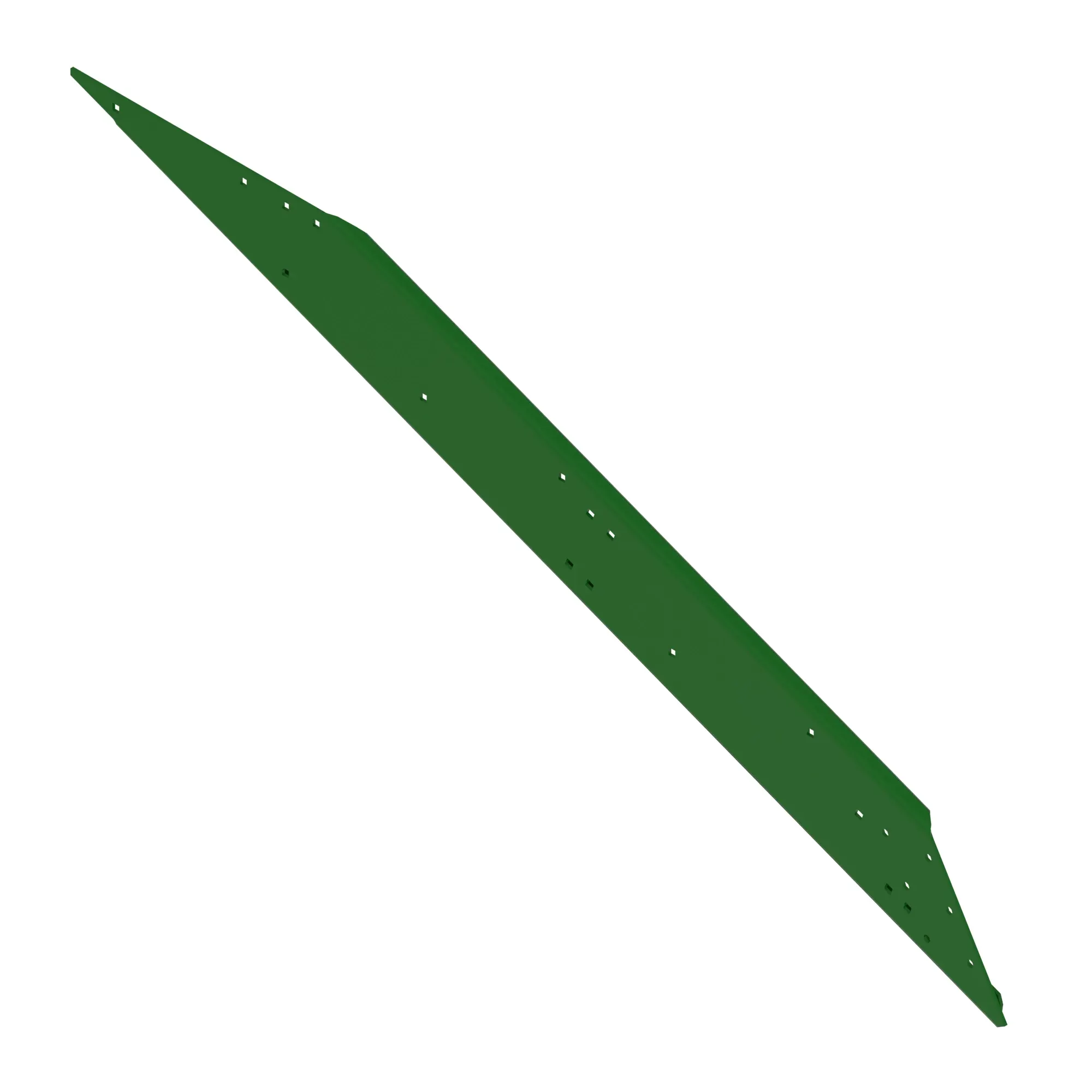 John Deere Left Side Upper Side Step Sheet - R136068