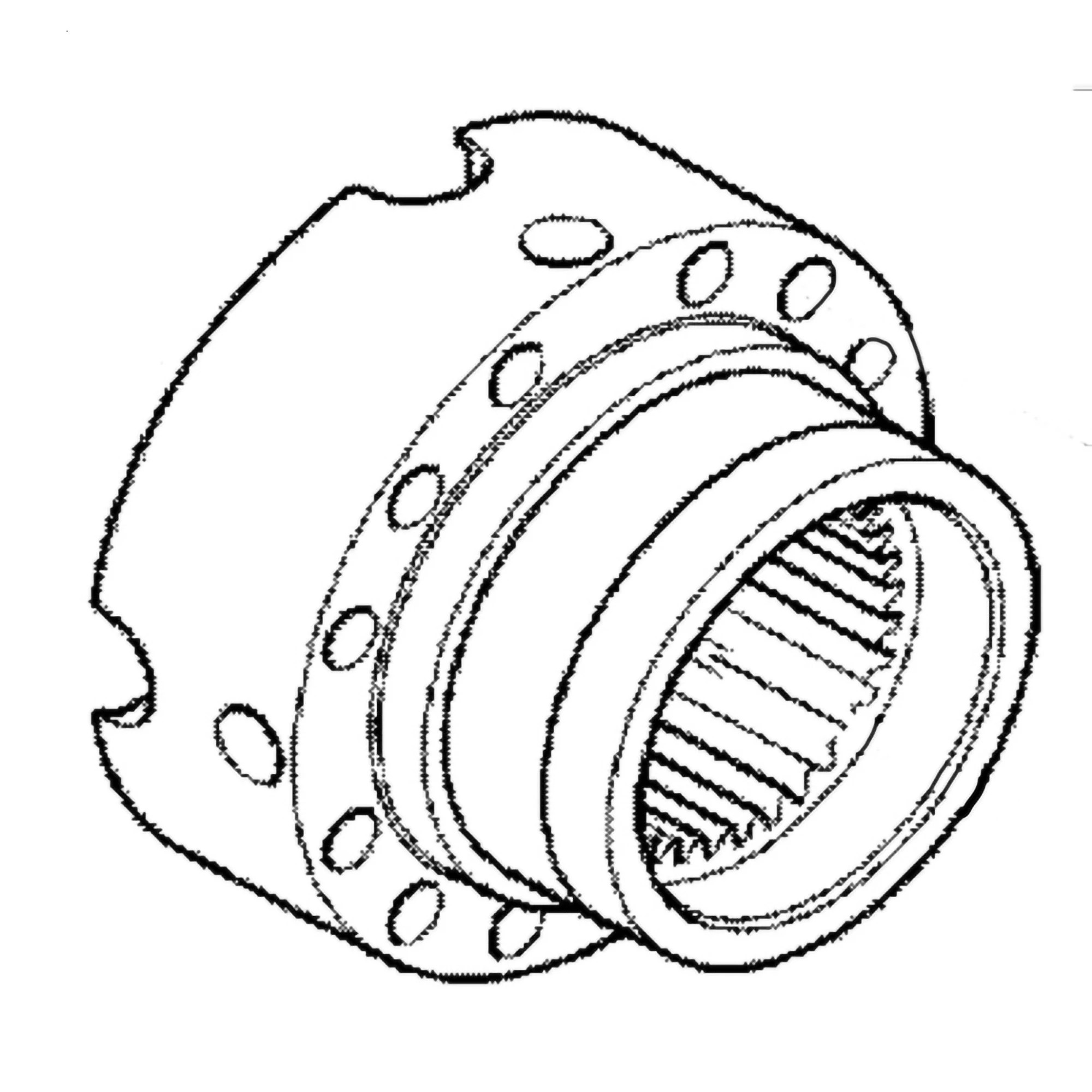 John Deere Differential Cage - F074410