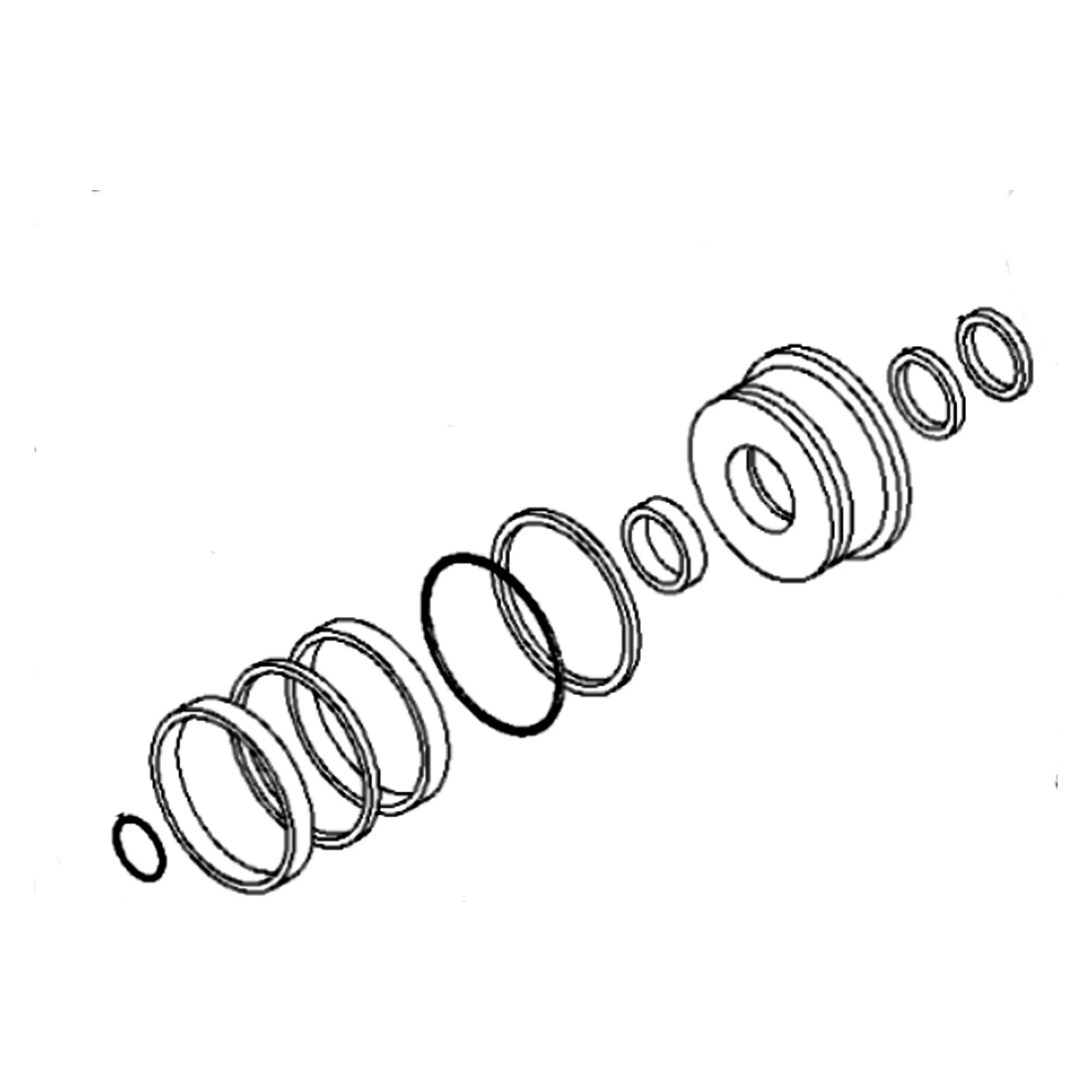 John Deere Jib Cylinder Seal Kit - 842938200