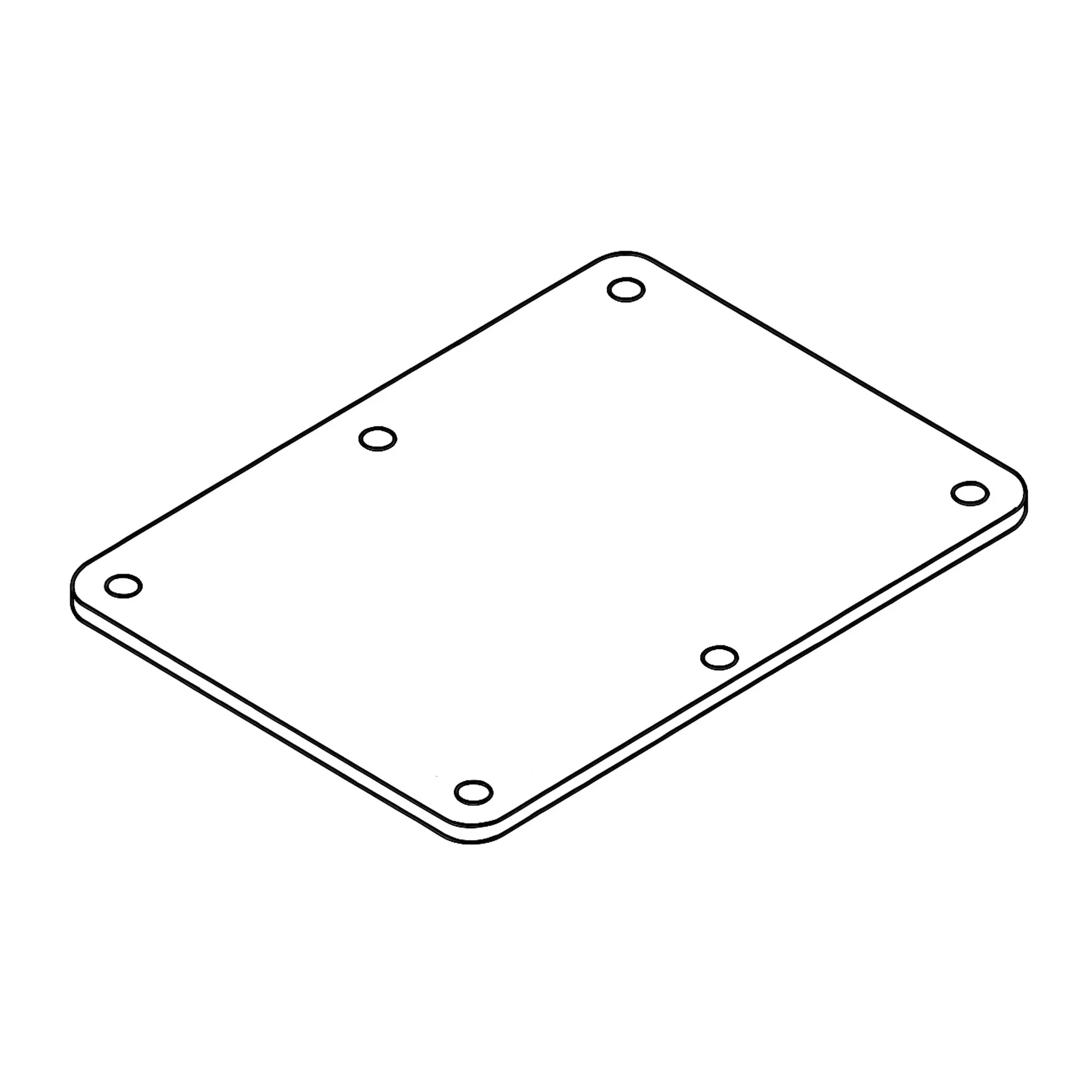 John Deere Rubber Plate - AT275534