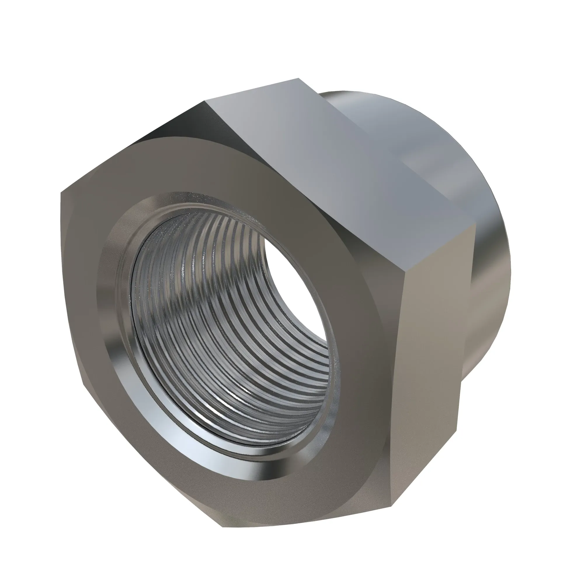 John Deere Hexagonal Lock Nut, M24 - 14M7413