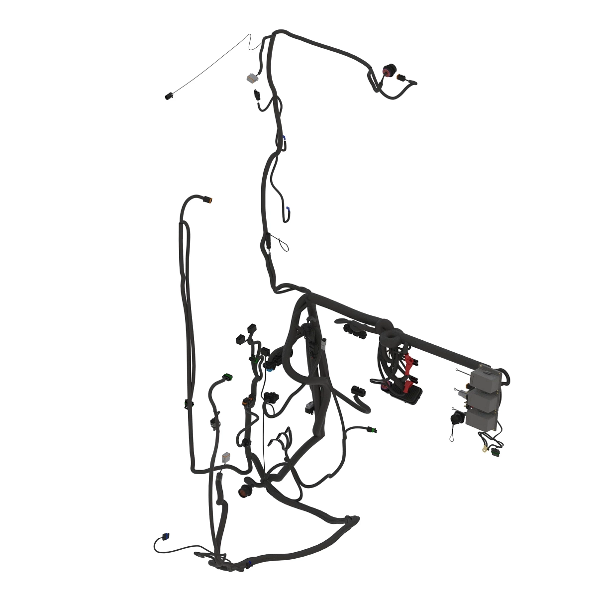 Cab Wiring Harness, Cab In
