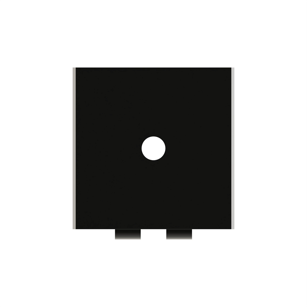 ISOLATOR, FRONT, WWHC, BUTYL, 40 DU