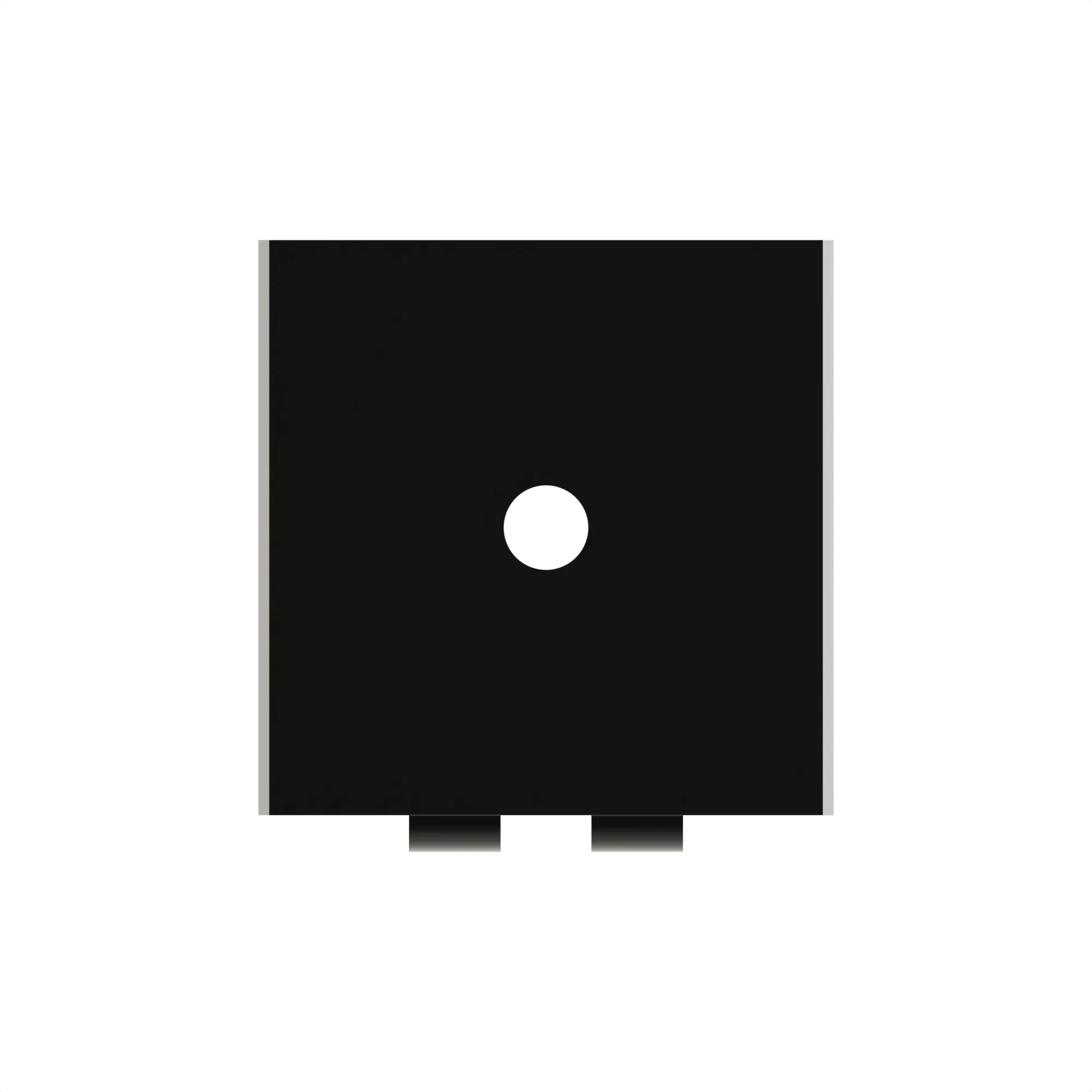 ISOLATOR, FRONT, WWHC, BUTYL, 40 DU