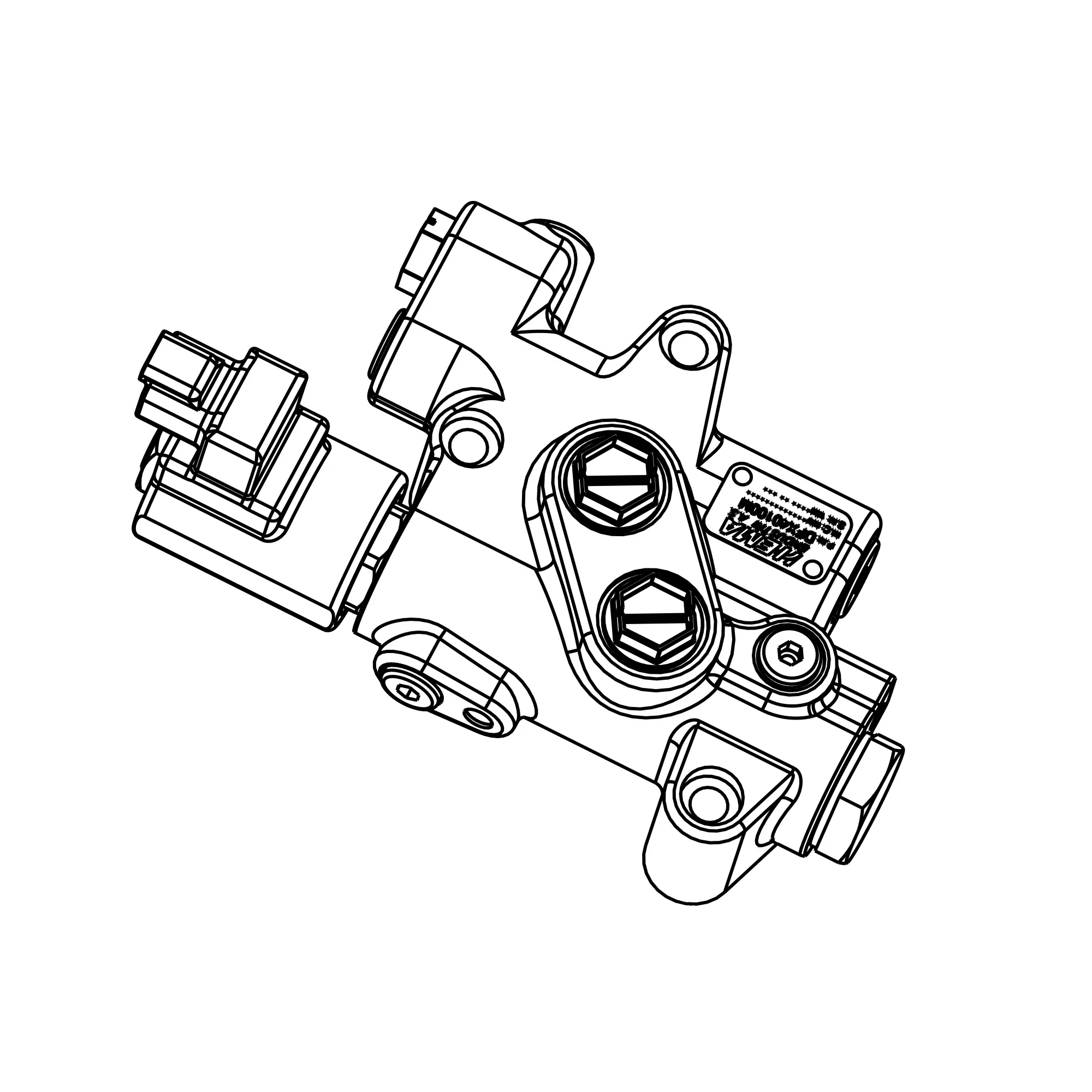 John Deere Three Point Hitch Cylinders Manifold - LVA20941