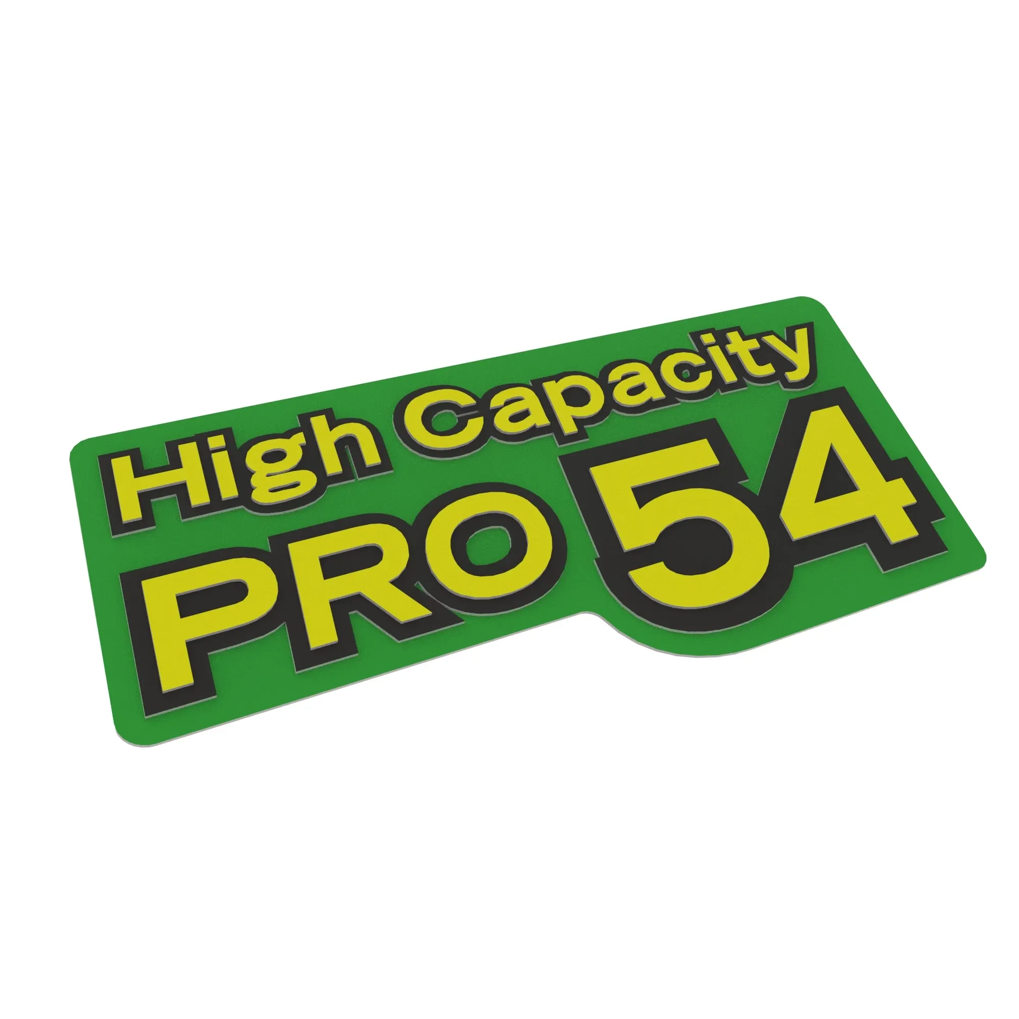 John Deere High Capacity Pro 54 Deck Label - UC17411