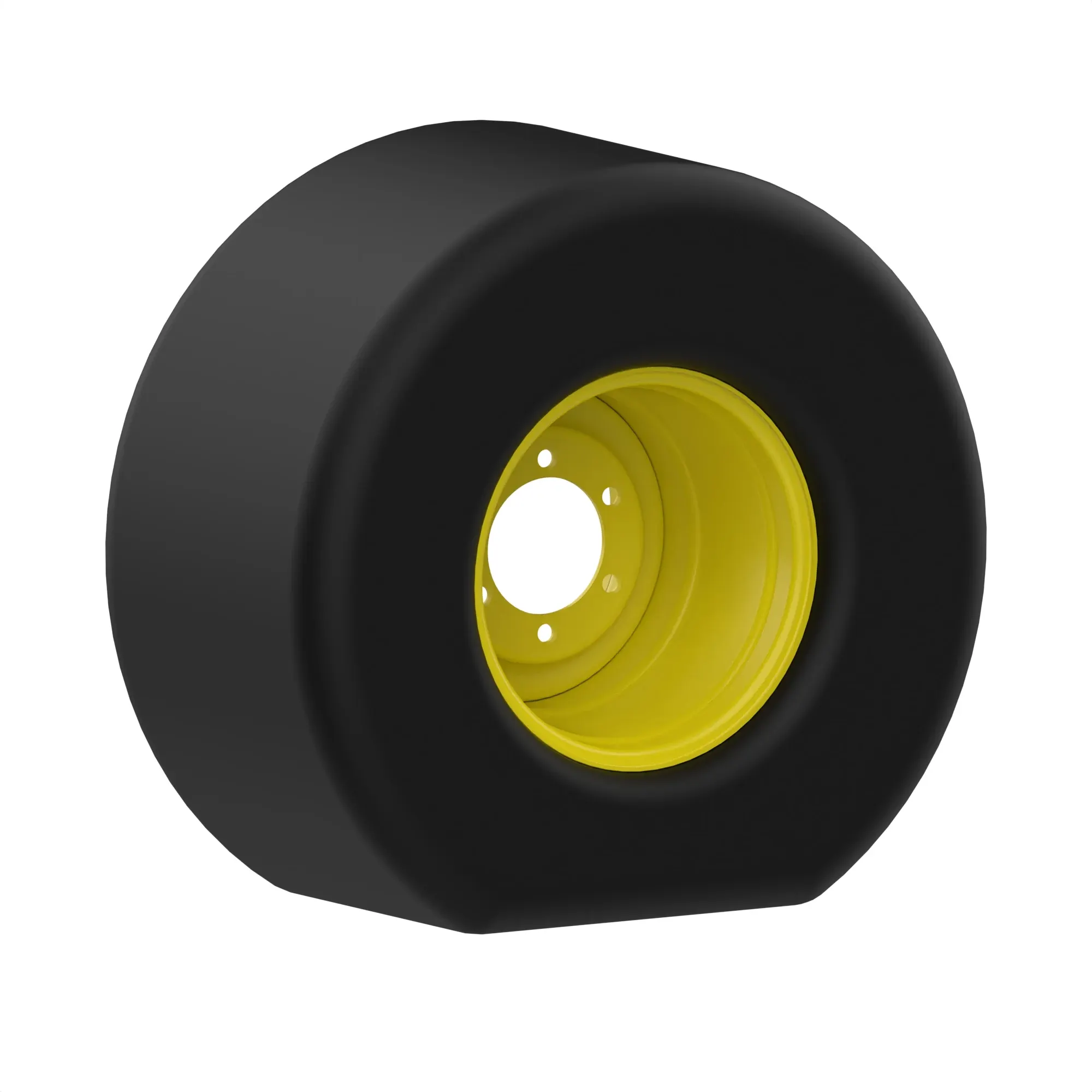TIRE AND RIM ASSEMBLY