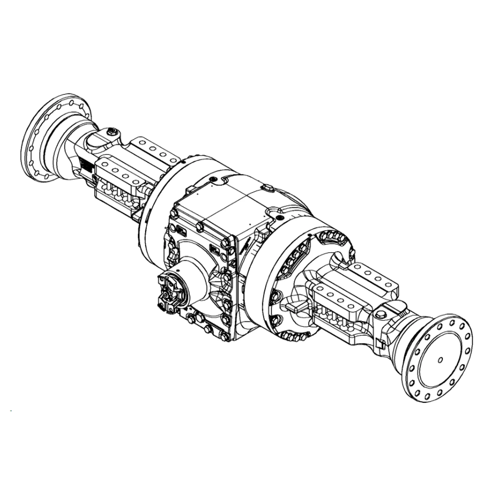 John Deere Reman REMAN Rear Axle Assembly - PG200788
