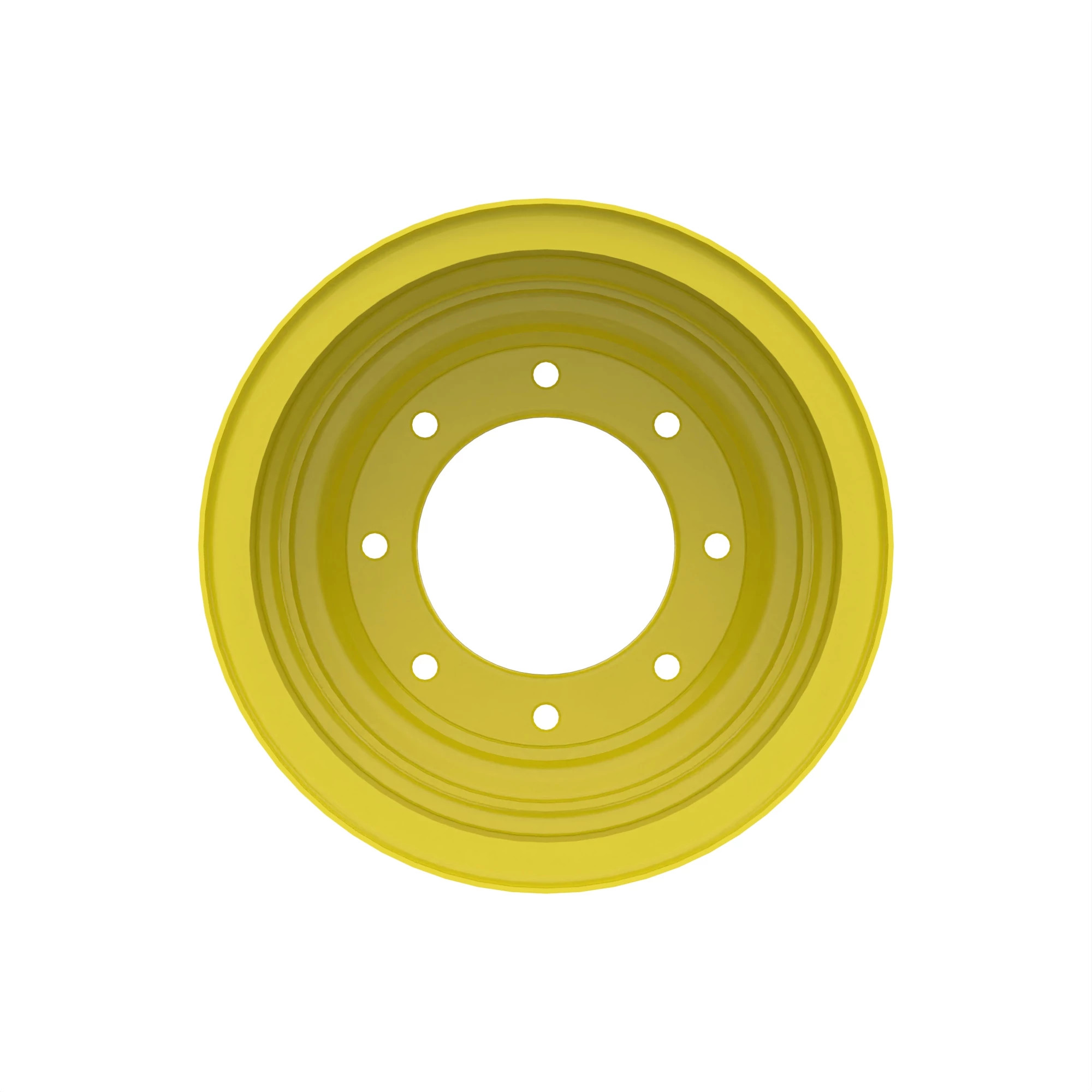 FRONT STEEL DISK, 15 X 10 LB