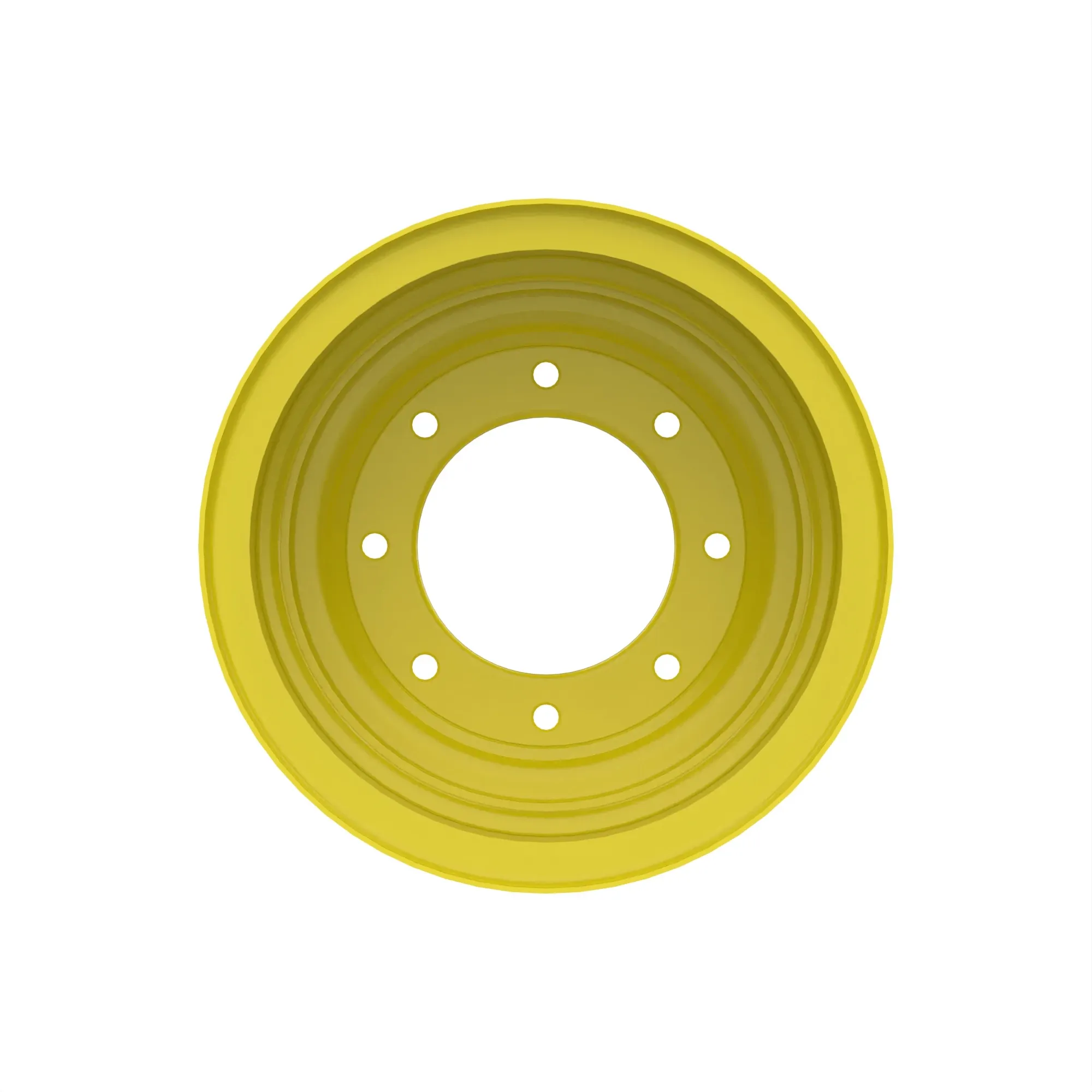 FRONT STEEL DISK, 15 X 10 LB