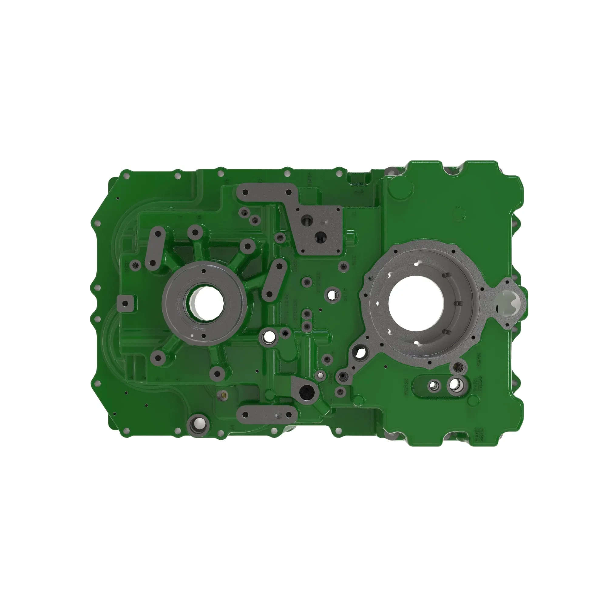 ASM, HOUSING, REAR WITH BALL PLUGS