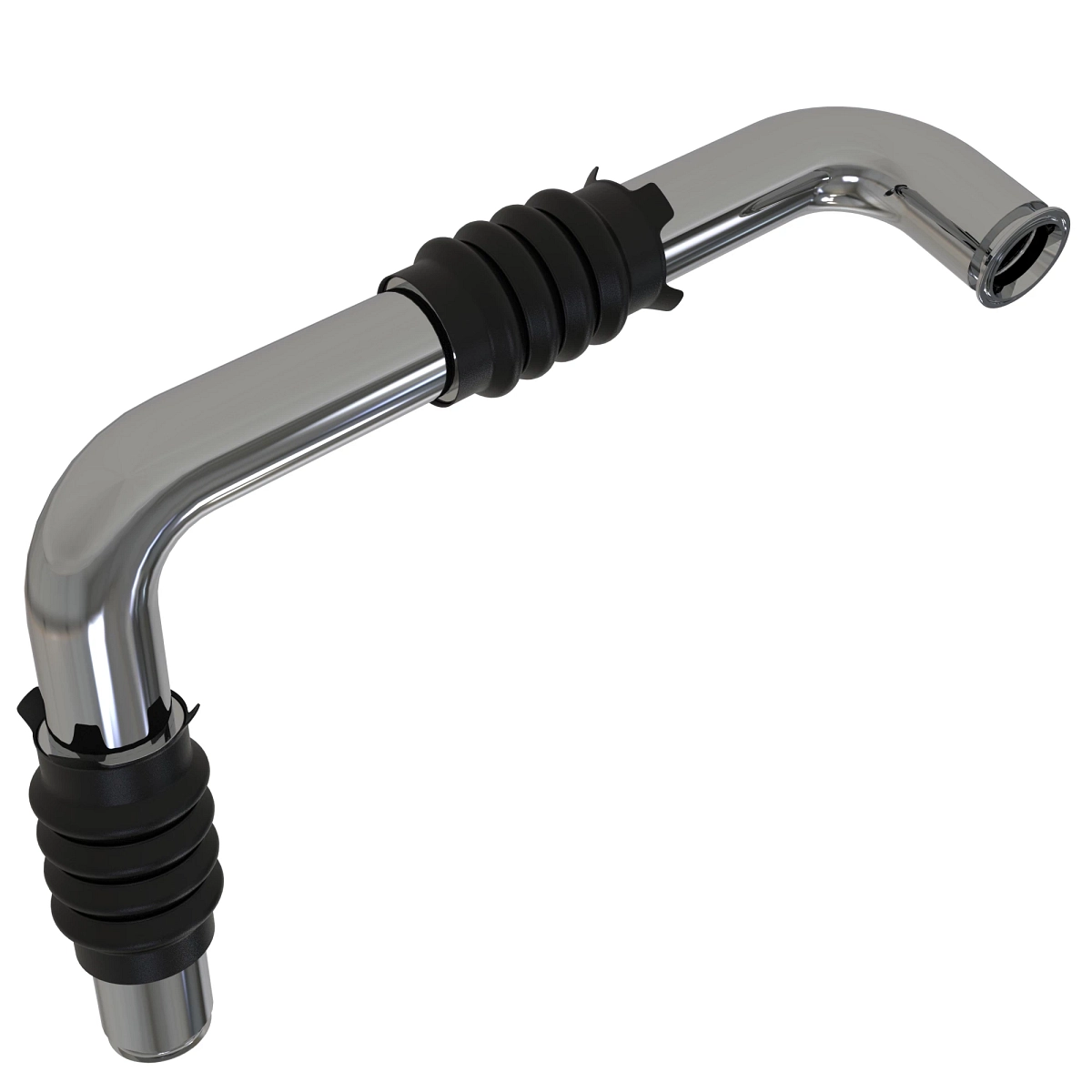 Exhaust Pipe, 6.8L Single Turbo, Tt
