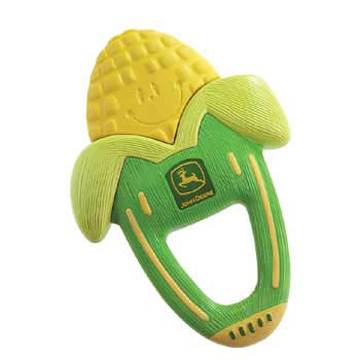 "Vibrating and Massaging Corn Teether"