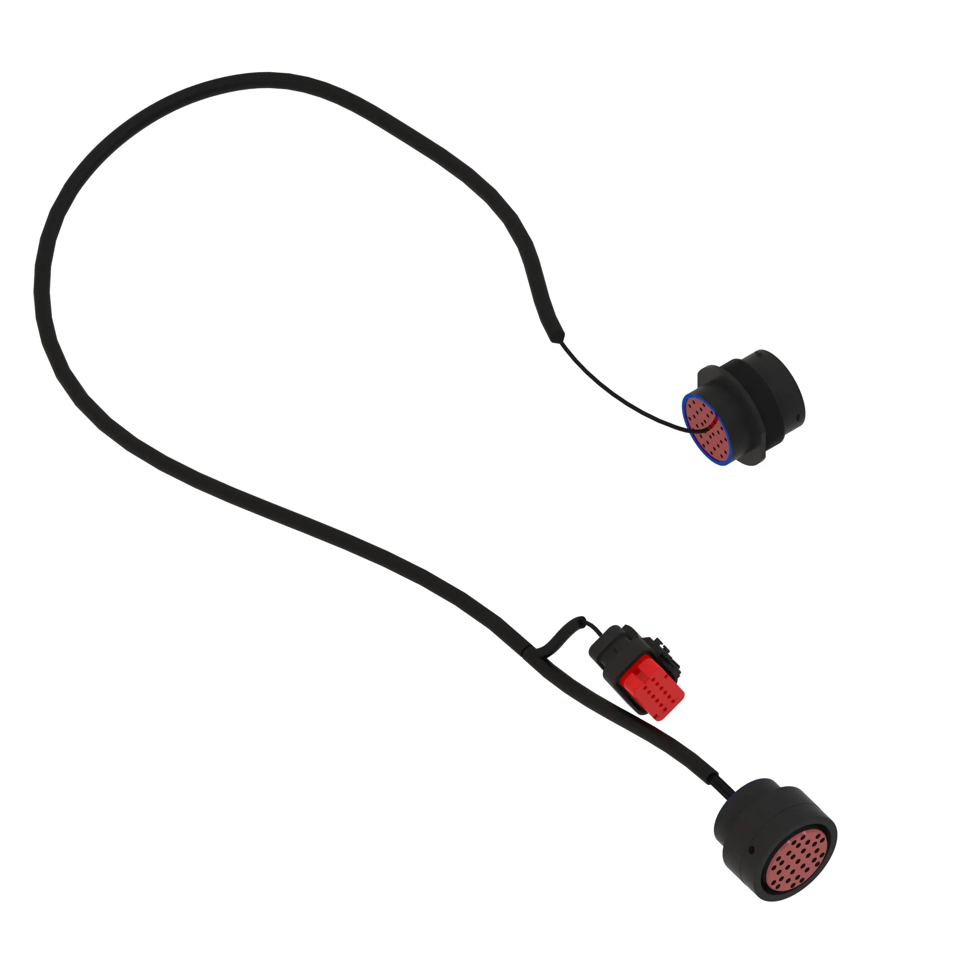 John Deere Right Side Wheel Extension Cable Harness - WA128976