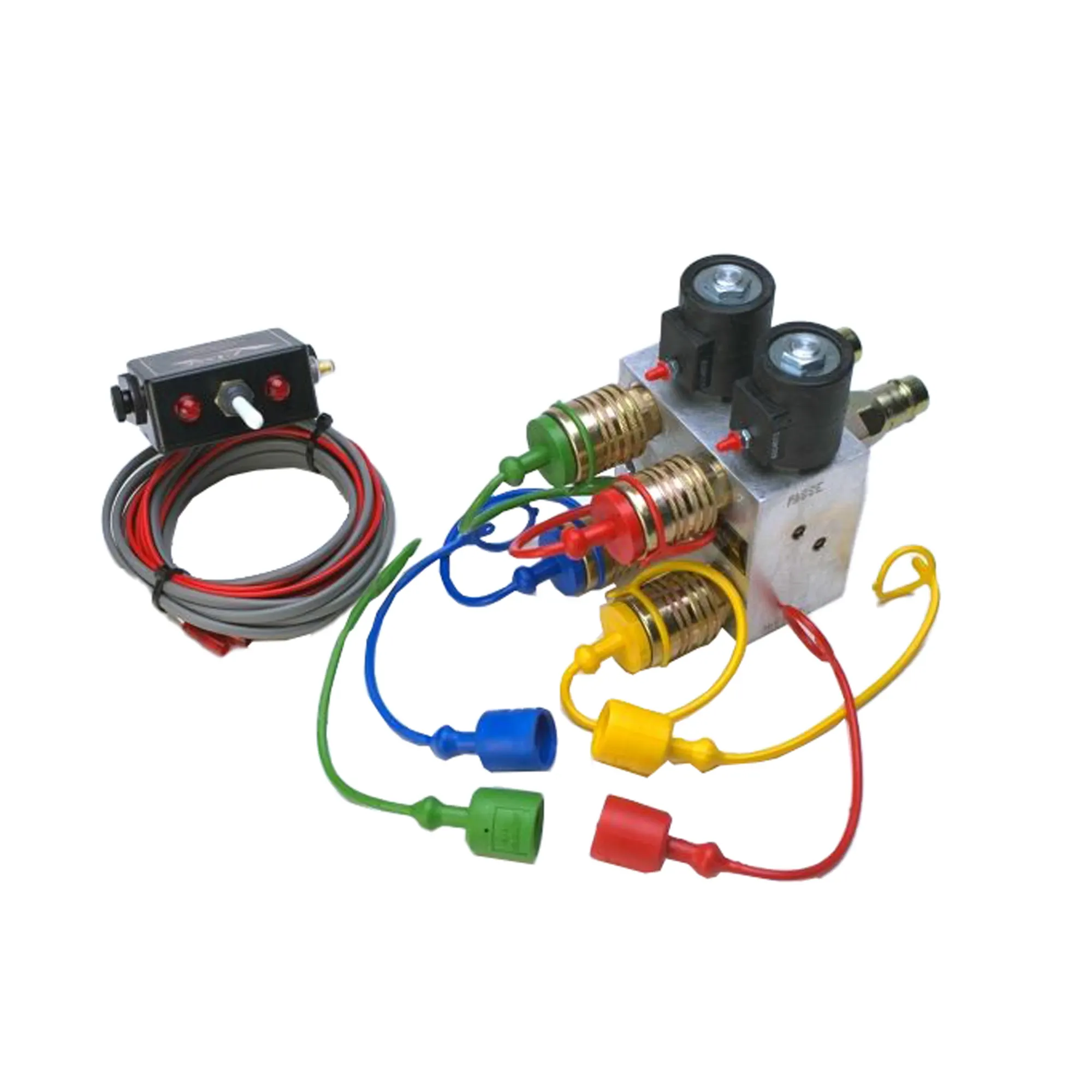 John Deere Standard Multiplier Valve with 2 Circuits, Switchbox, and ISO Couplers - SW700-1510