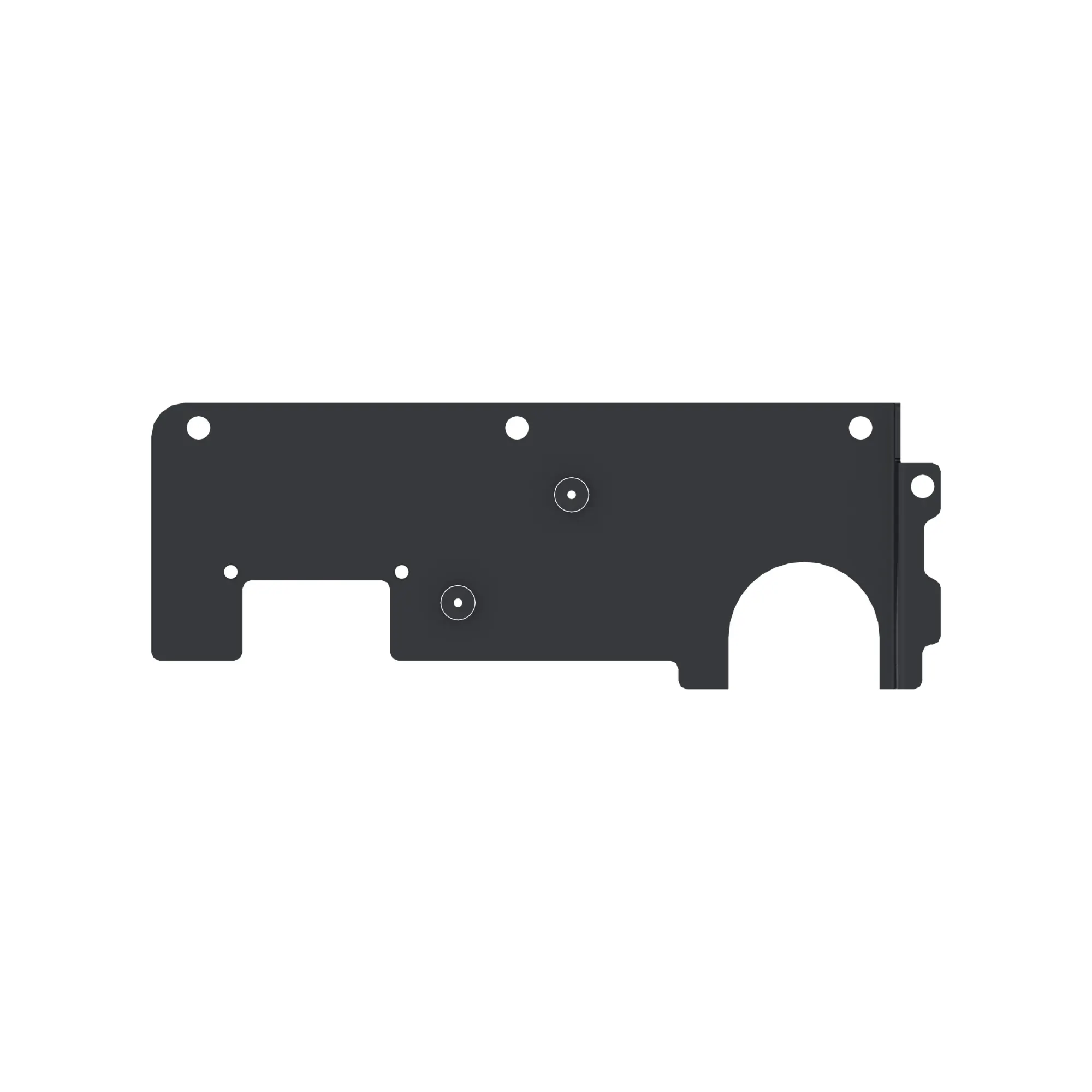 BRACKET, 910G 1010G HEAT SHIELD