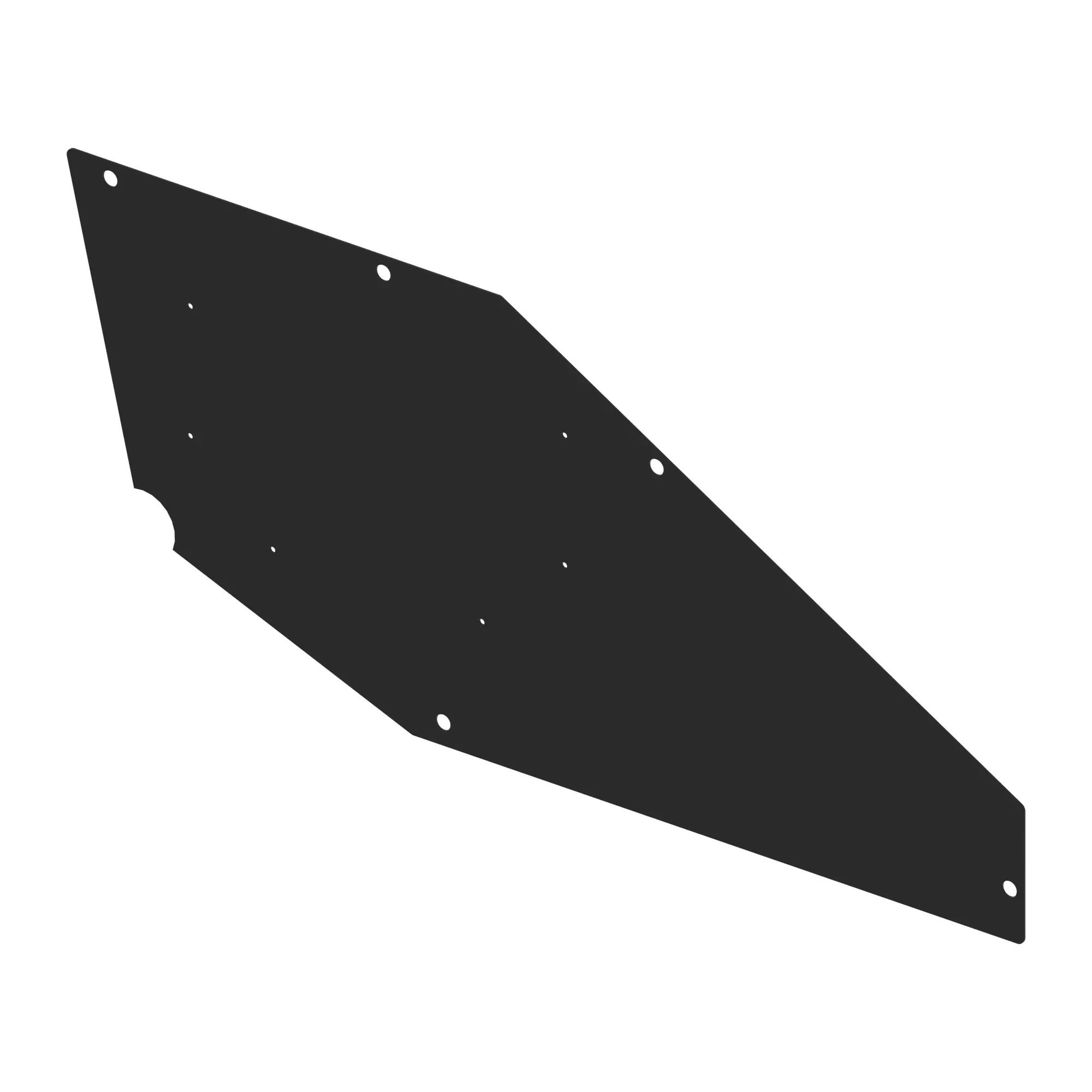 John Deere Left Side Console Cover - SU29857
