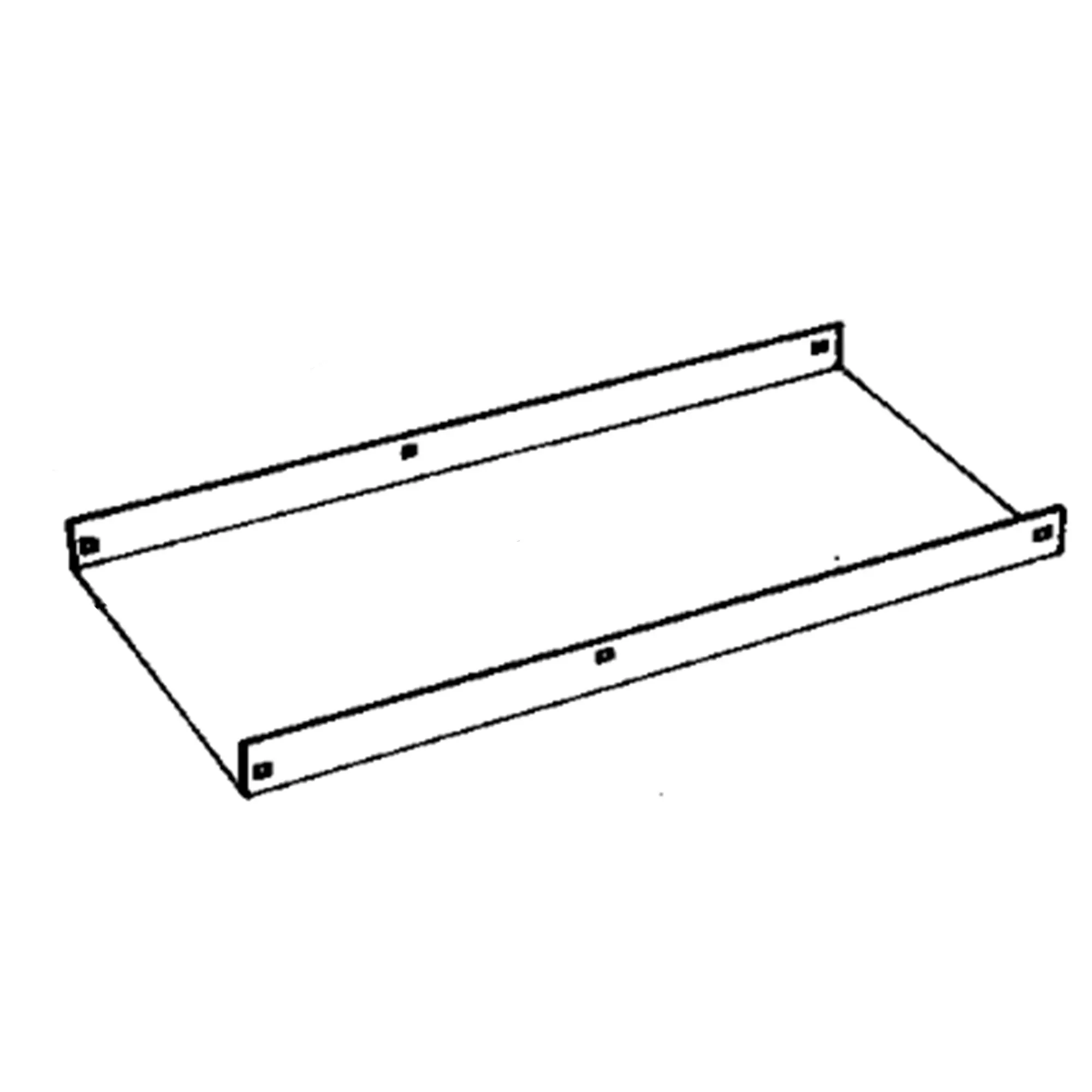 John Deere Bale Chute Extension - AE39380
