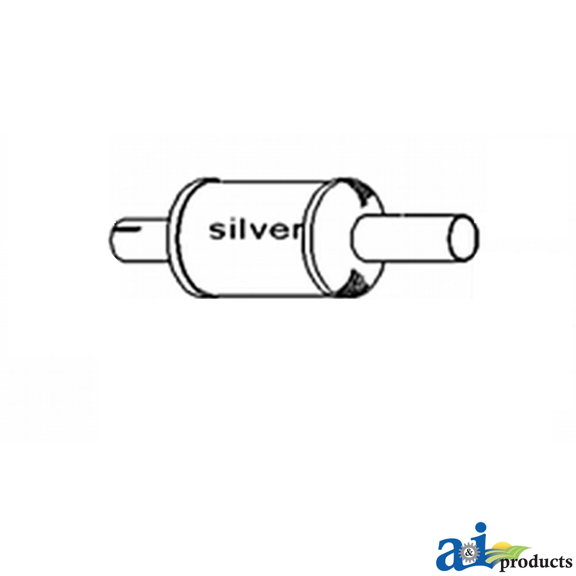 A&I Products Muffler - A-71118626