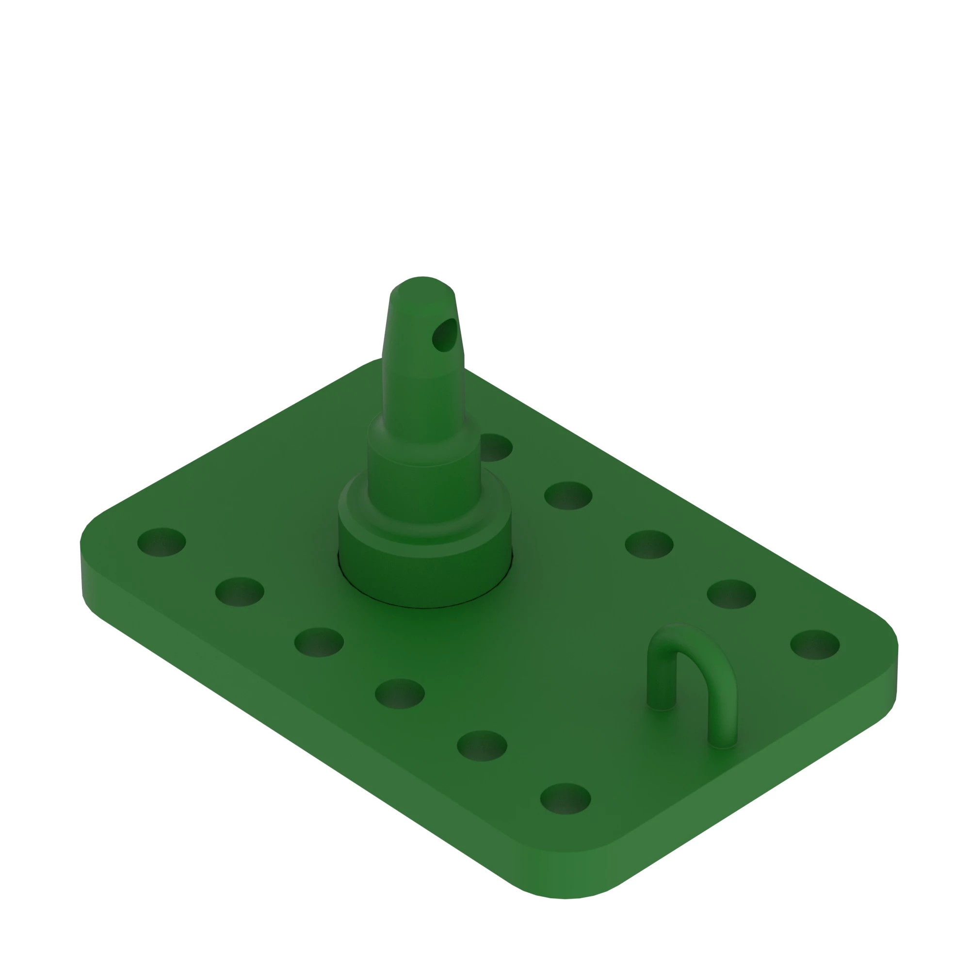 John Deere Linkage Drawbar Tongue Plate - DC46536