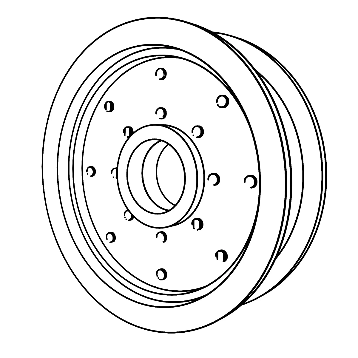 Idler-Flat-Ply 6.75X.510