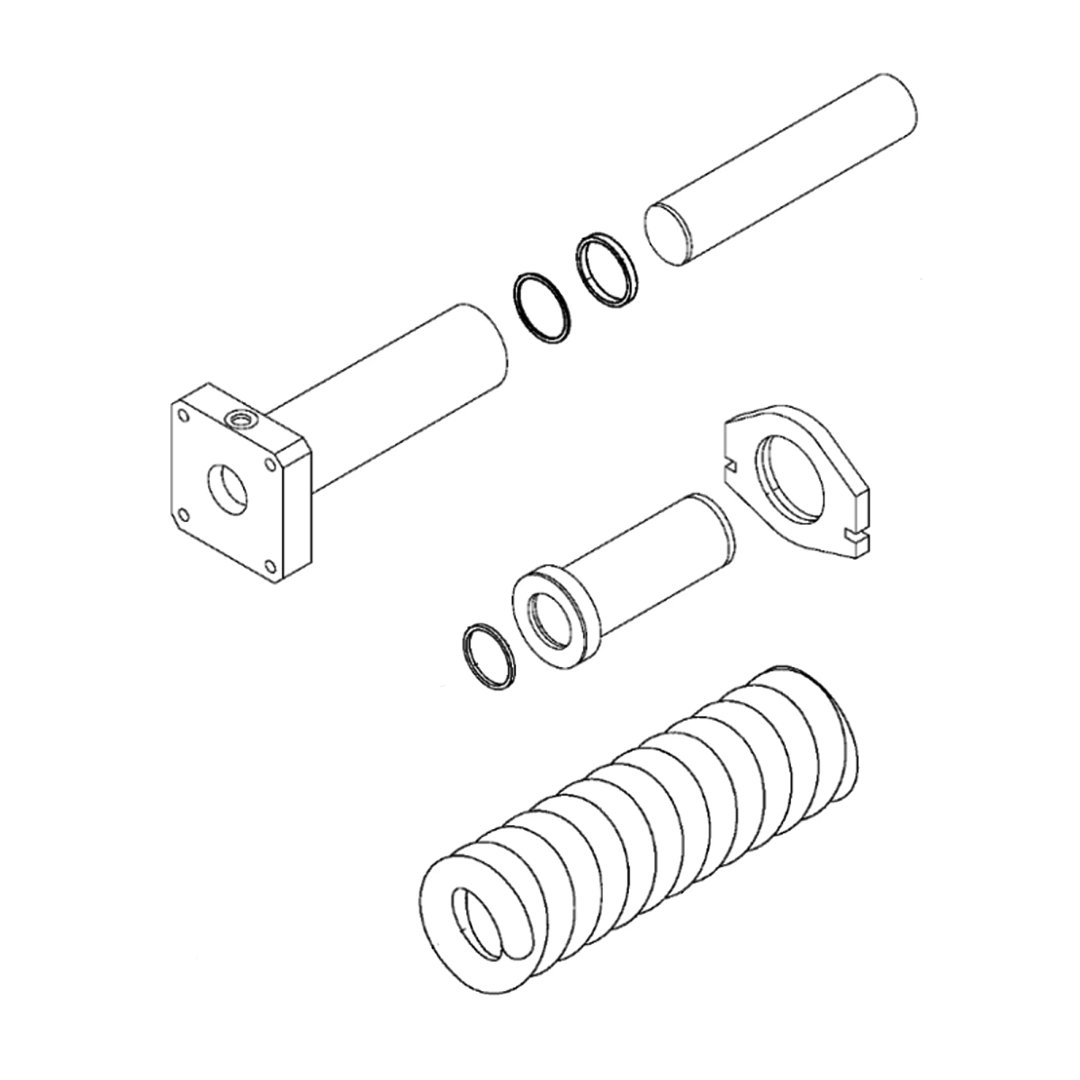 Track Adjustor Piston