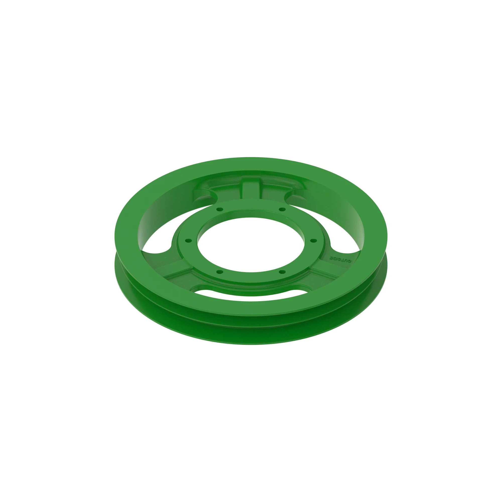 ⚙️ H240983: Polea Impulsora de Picadora Doble John Deere 🚜✅