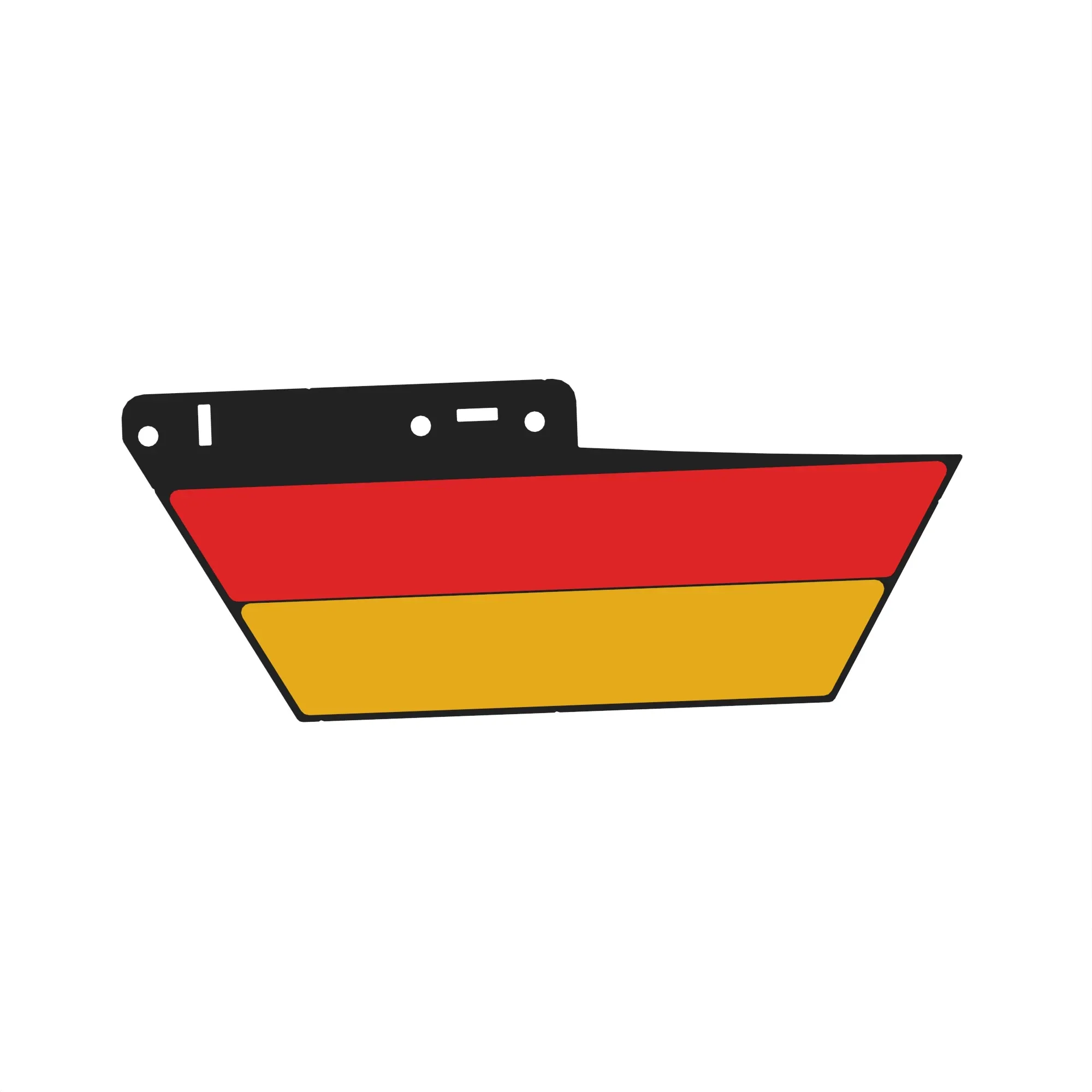 RH - HEADER MARKER REFLECTORS