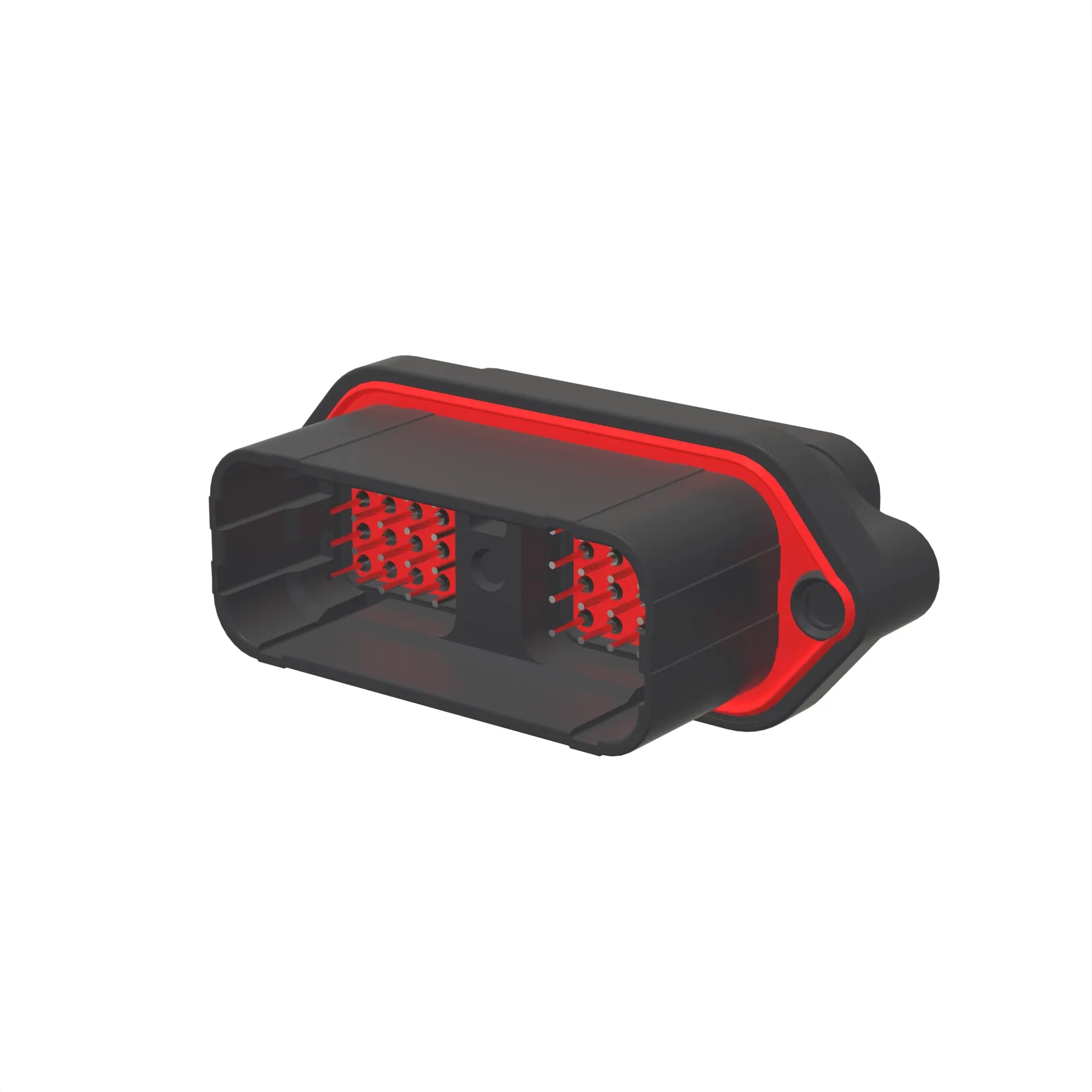 CONN DEUTSCH DRC 40W FS BLK PLSTC