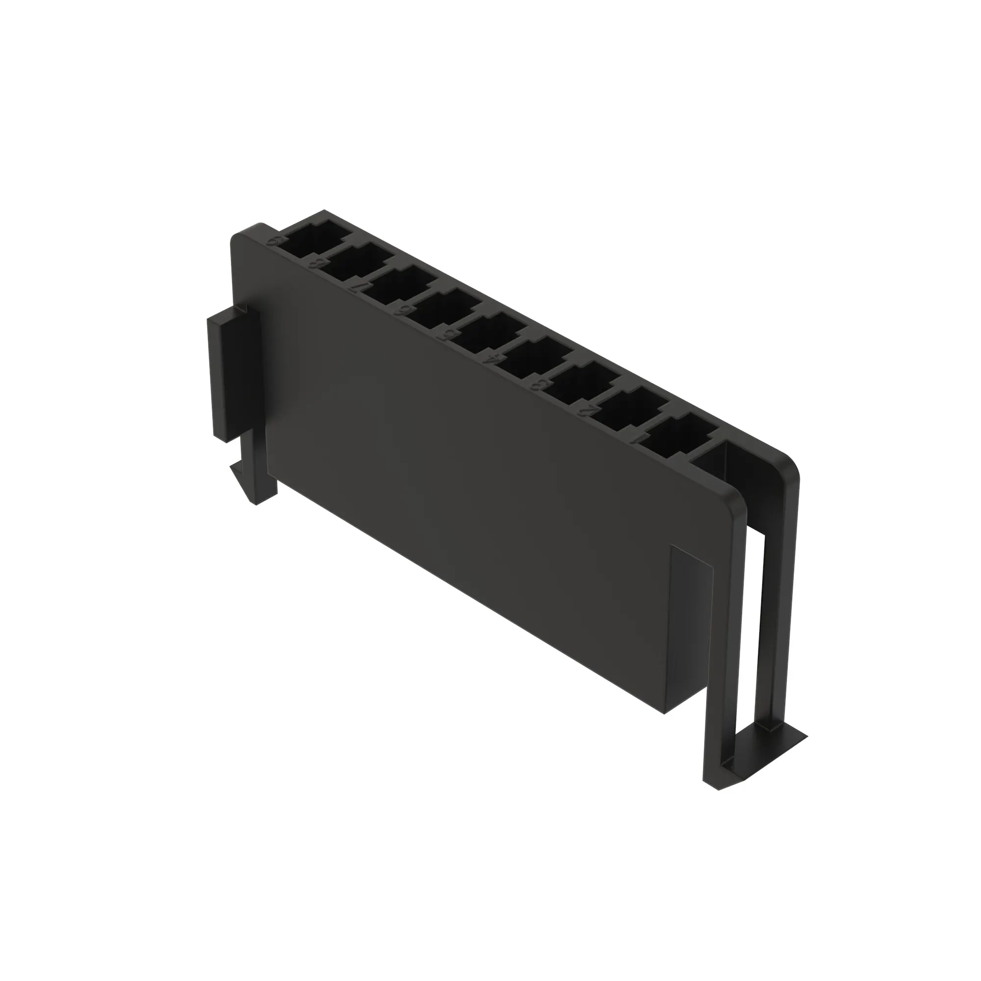 John Deere Black Electrical Connector Housing, 9 Cavities - L37949