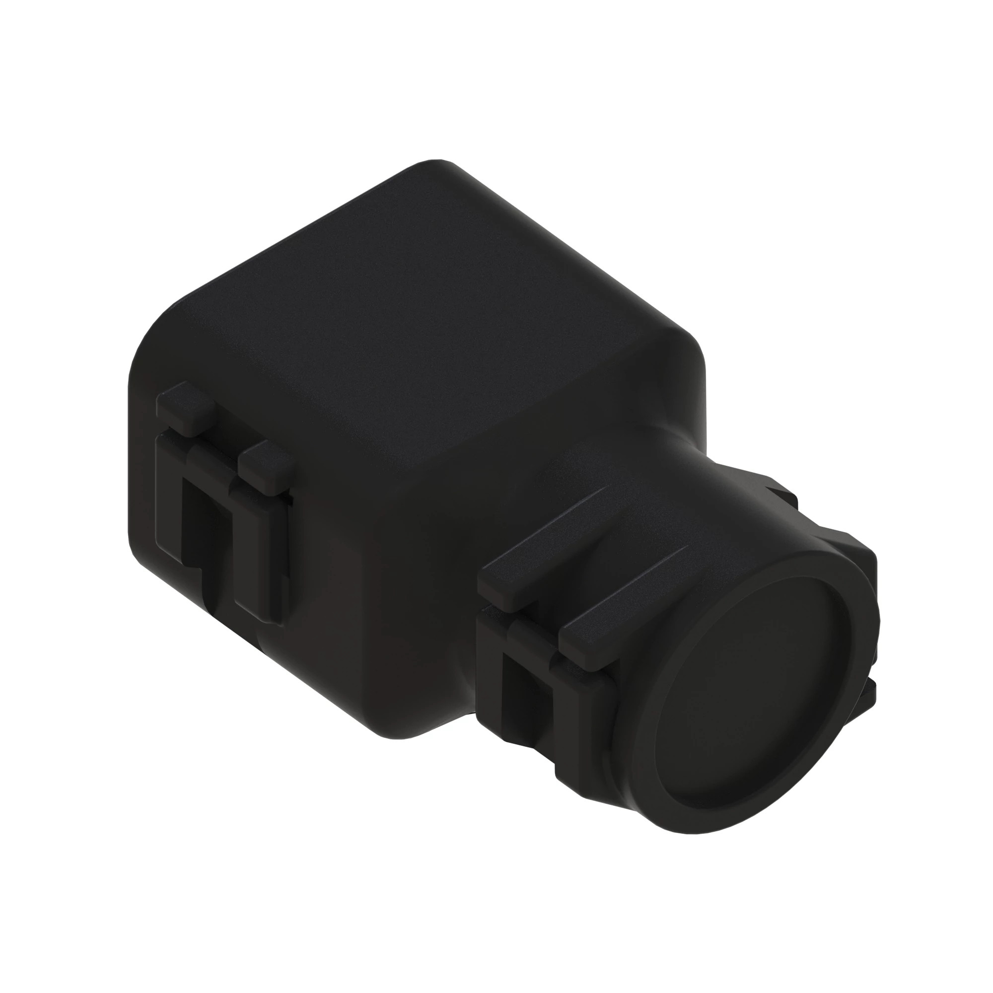 ACCY TYCO AS16 BACKSHELL BLK PLSTC